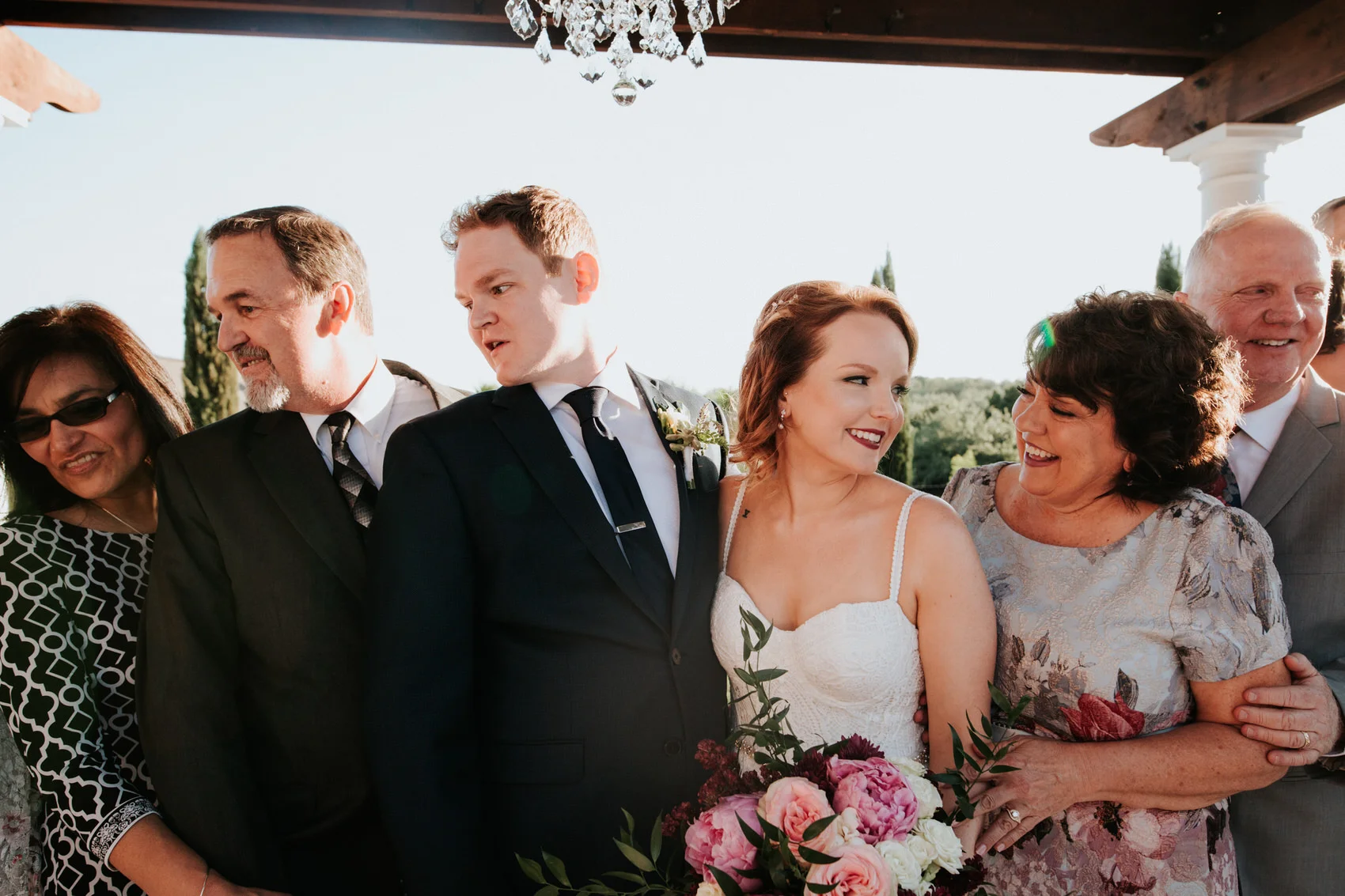 Austin luxury backyard wedding