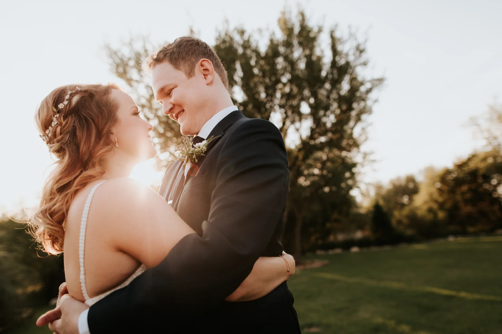 Austin luxury backyard wedding