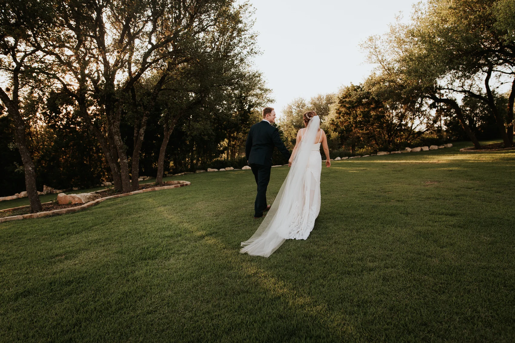 Austin luxury backyard wedding
