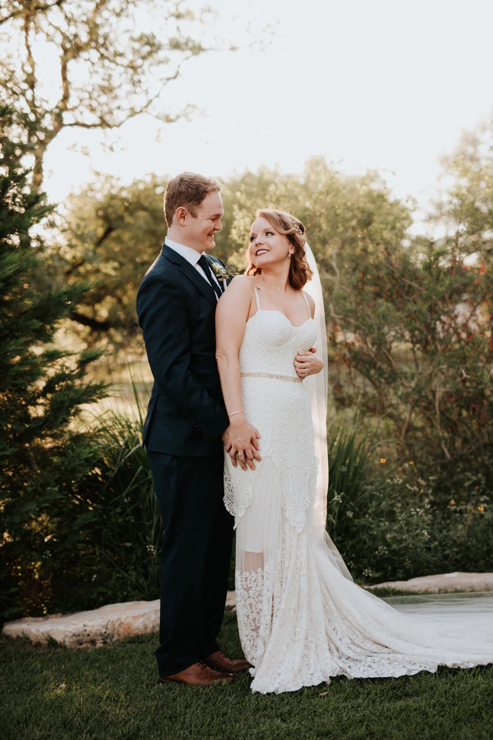 Austin luxury backyard wedding