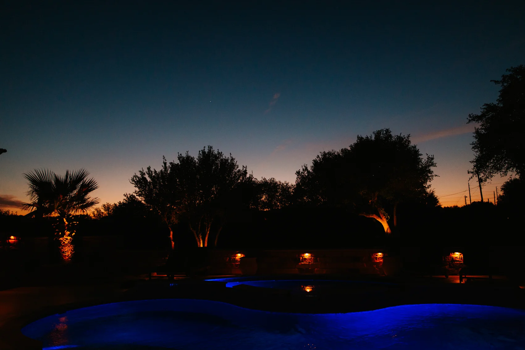 Austin luxury backyard wedding