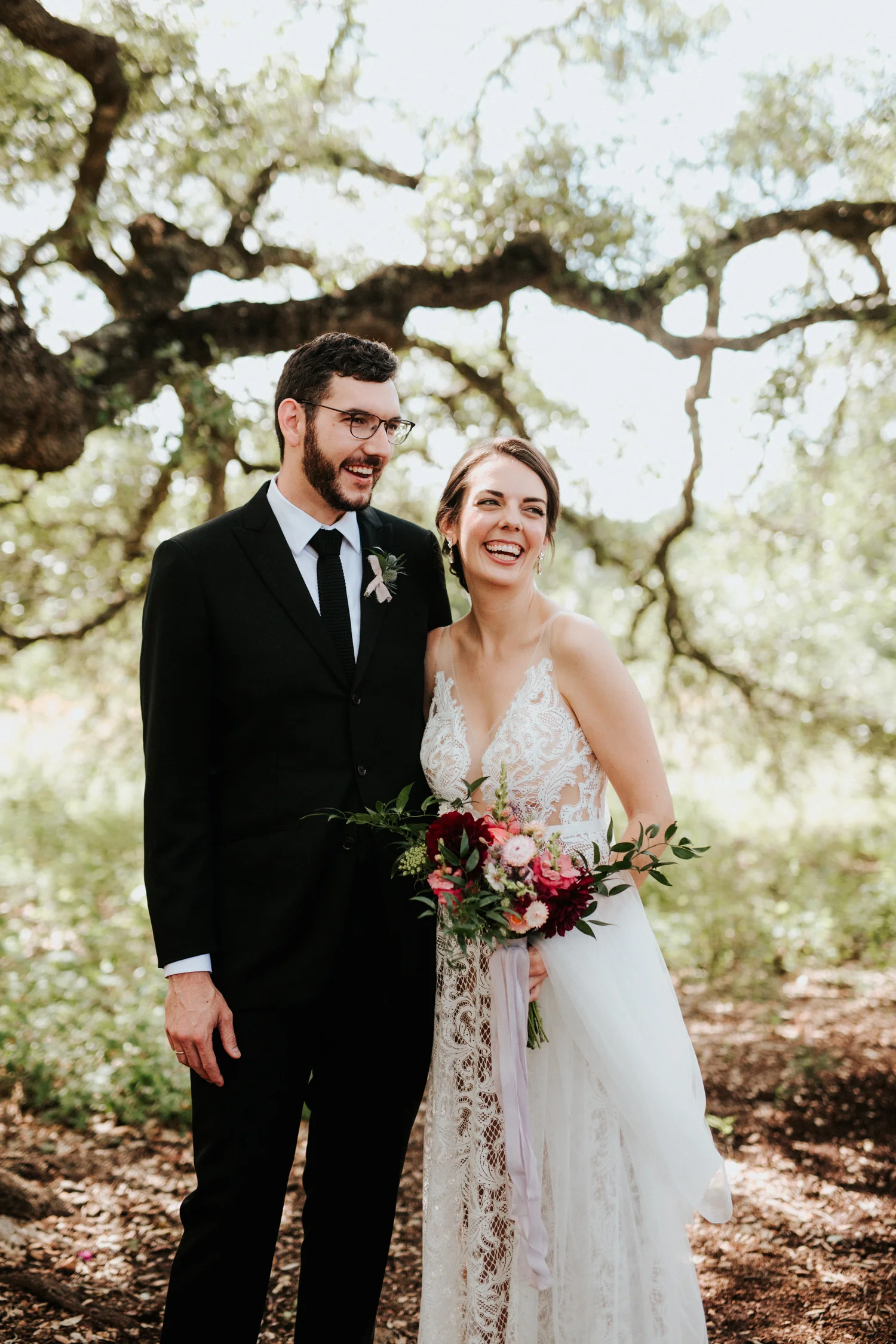 Austin Wildflower Center wedding