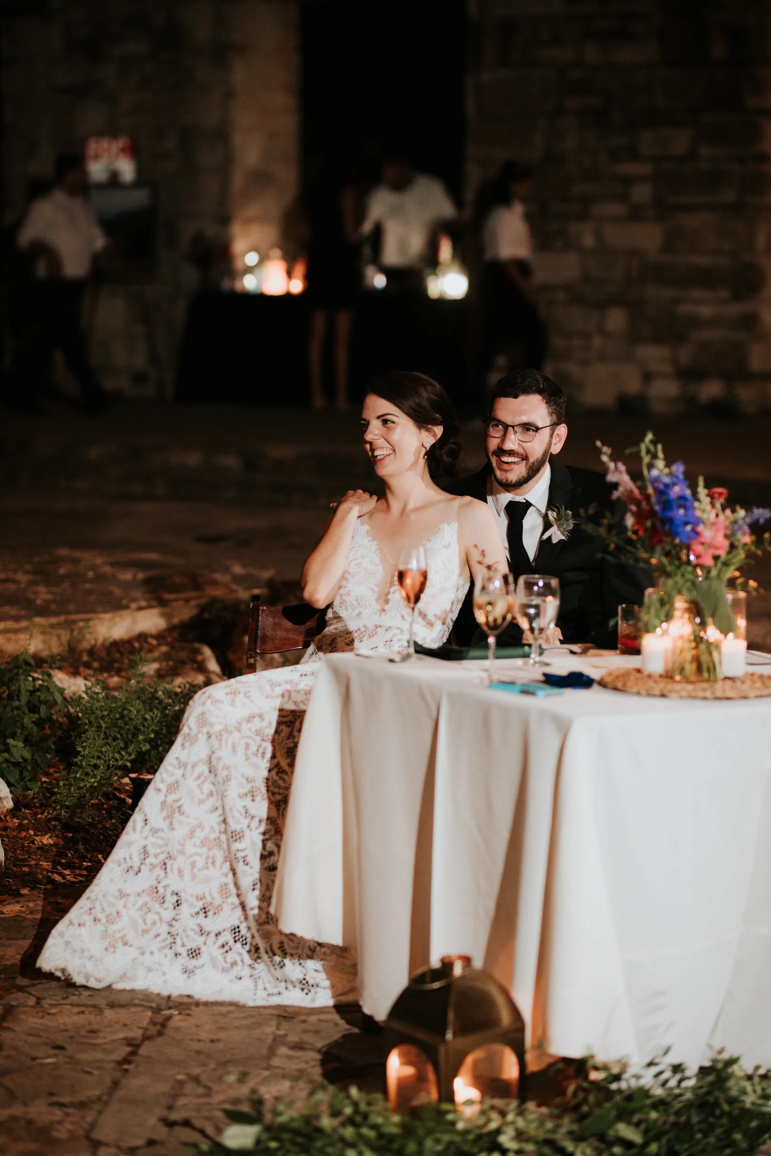 Austin Wildflower Center Wedding reception photography
