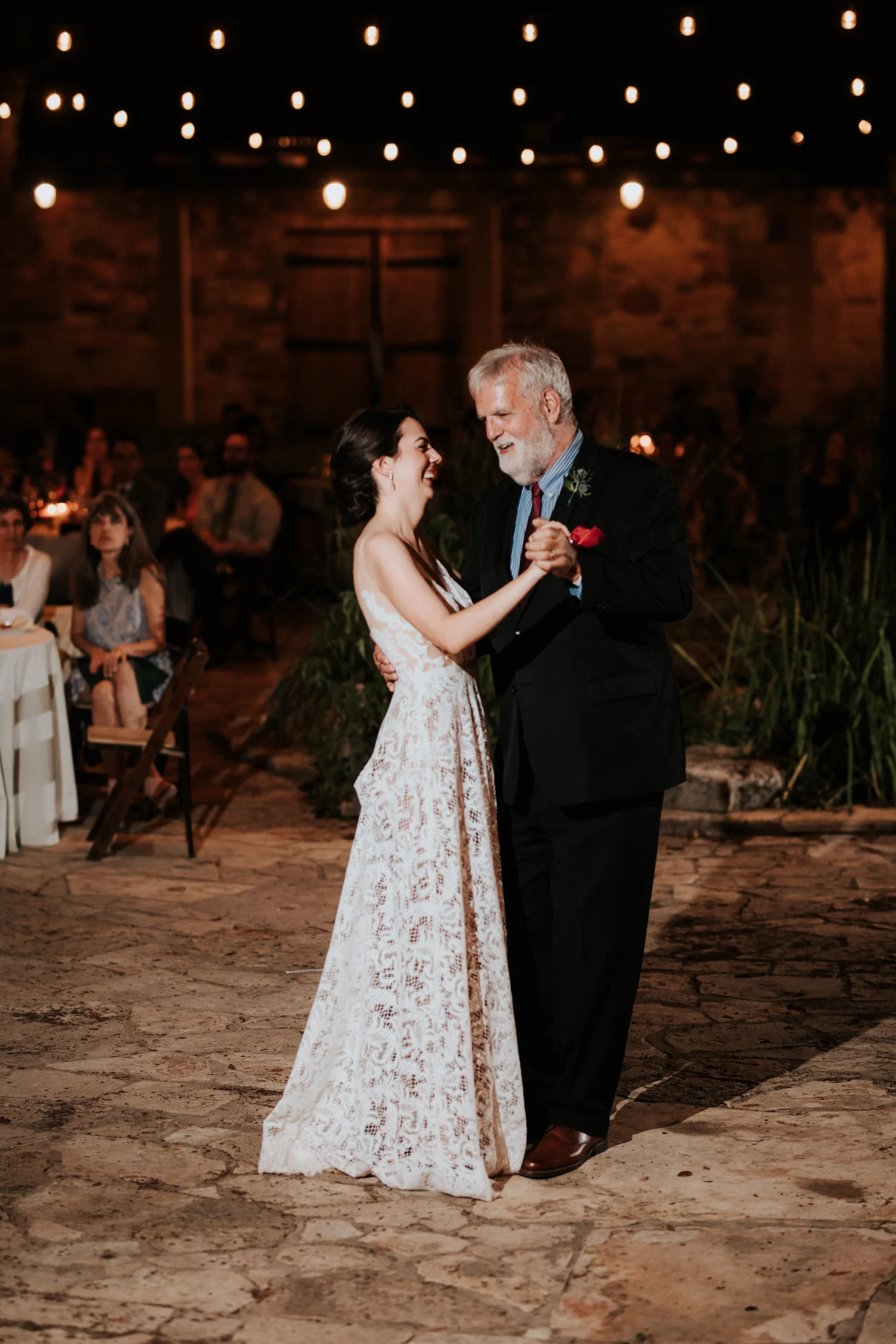 Austin Wildflower Center Wedding reception photography