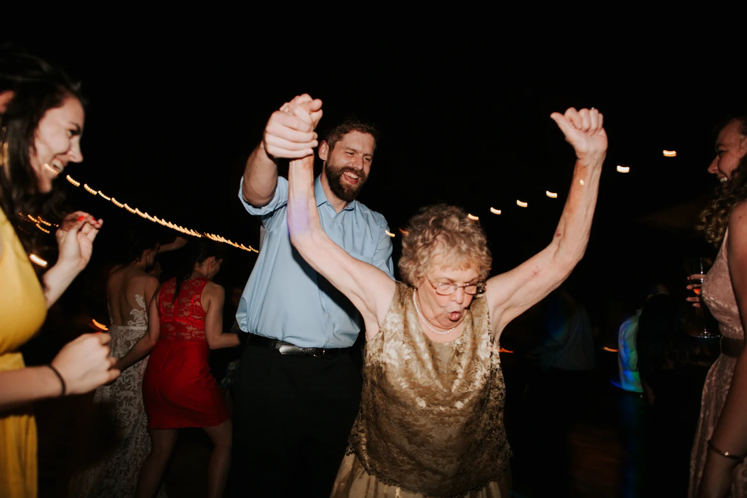 Austin Wildflower Center Wedding reception photography