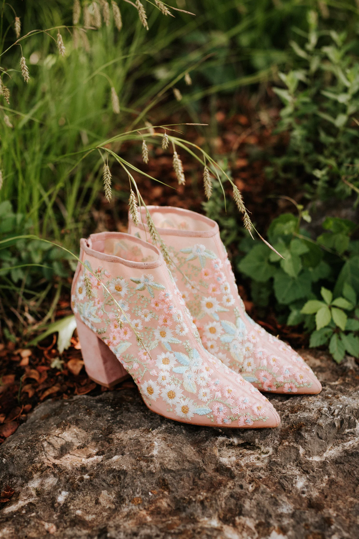 Pink Flower Wedding Boots (Copy)
