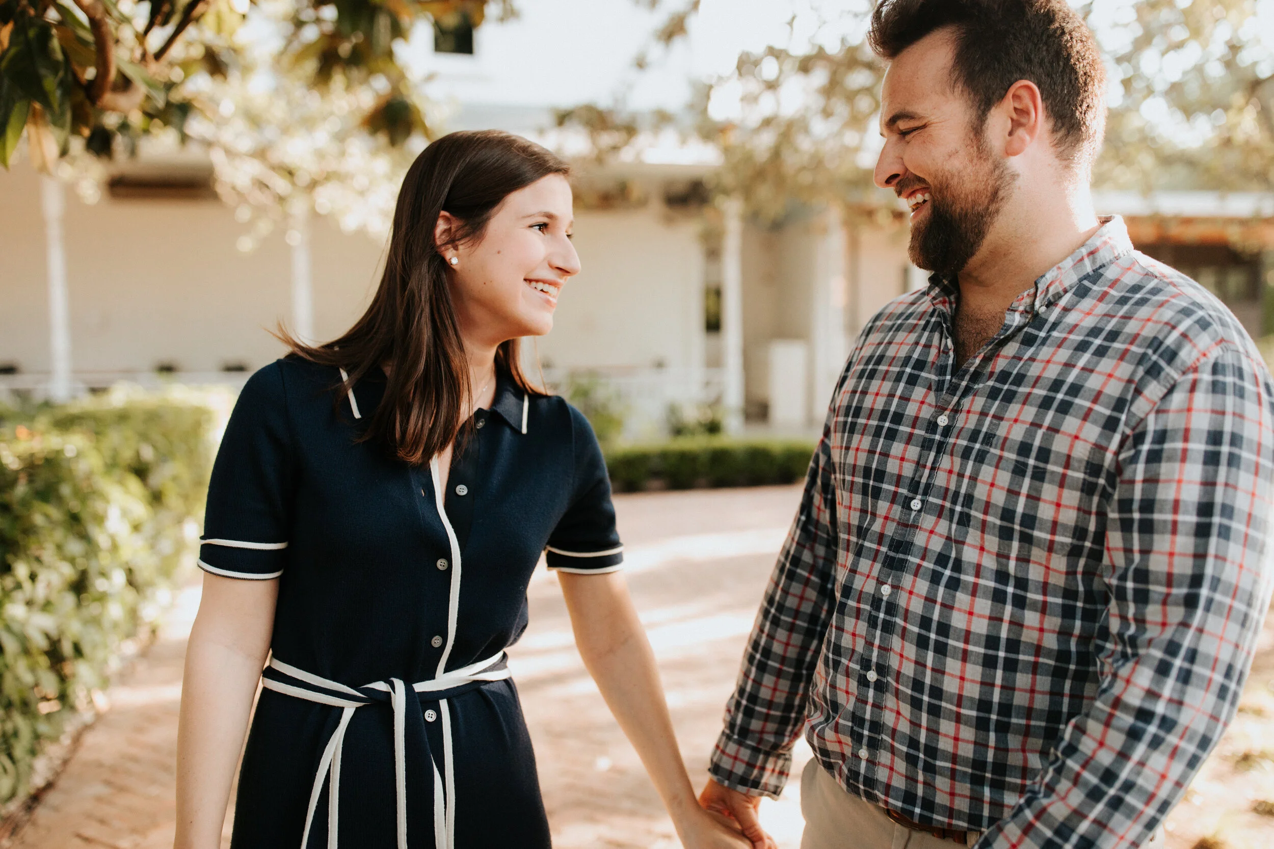 Mattie's Austin engagement session / Pedestrian bridge engagement session