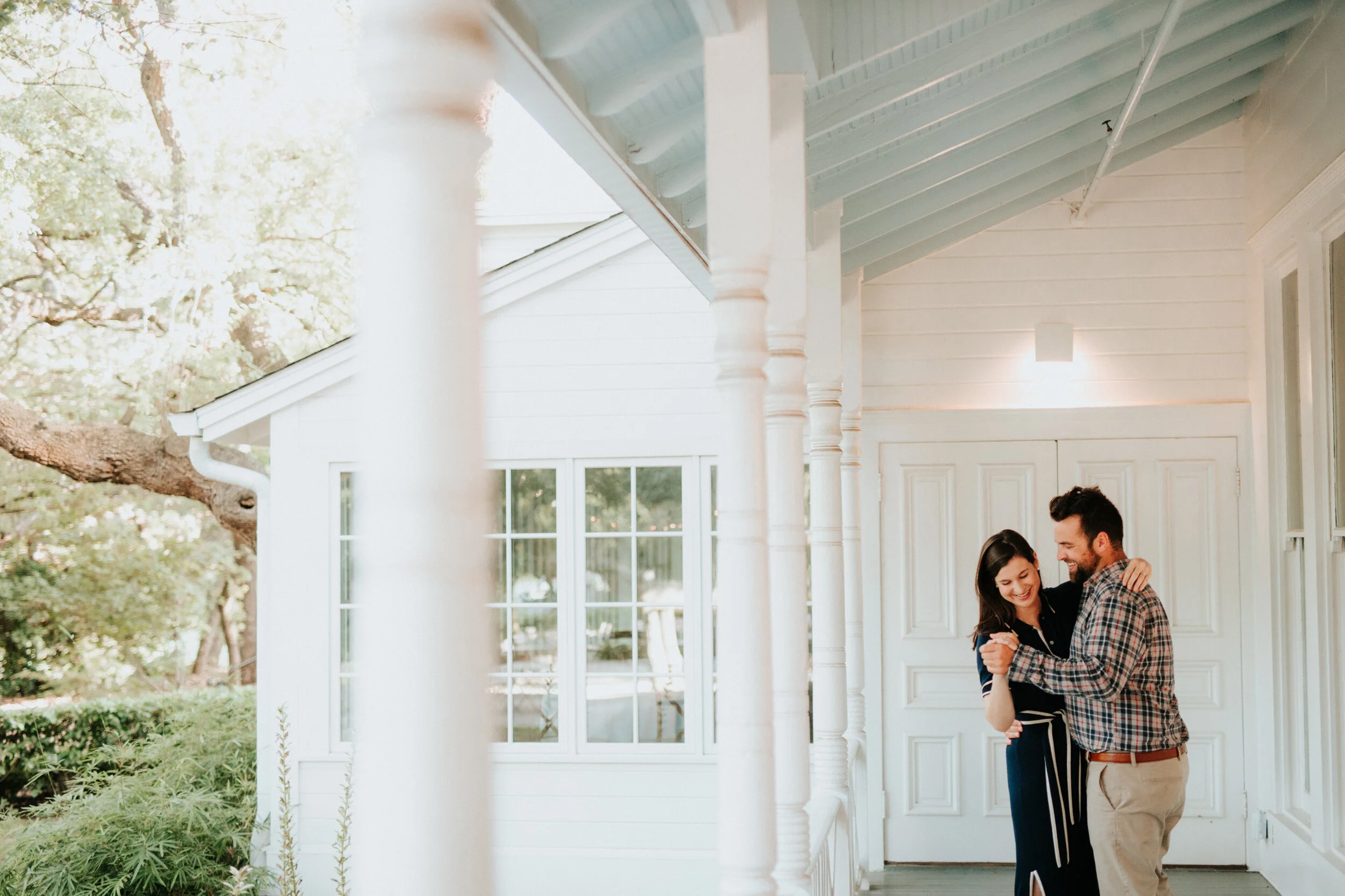 Mattie's Austin engagement session / Pedestrian bridge engagement session