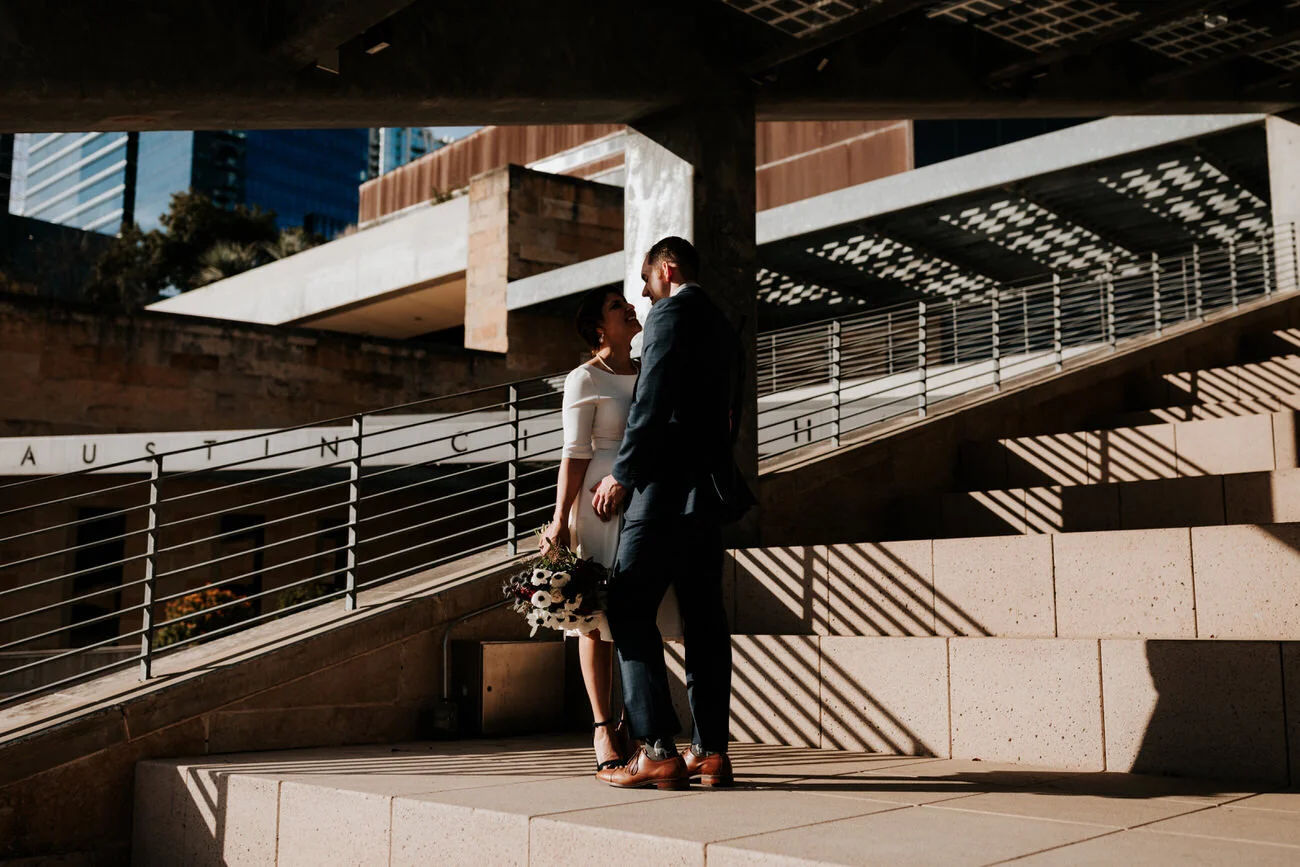Austin City Hall Wedding // Austin Small Wedding