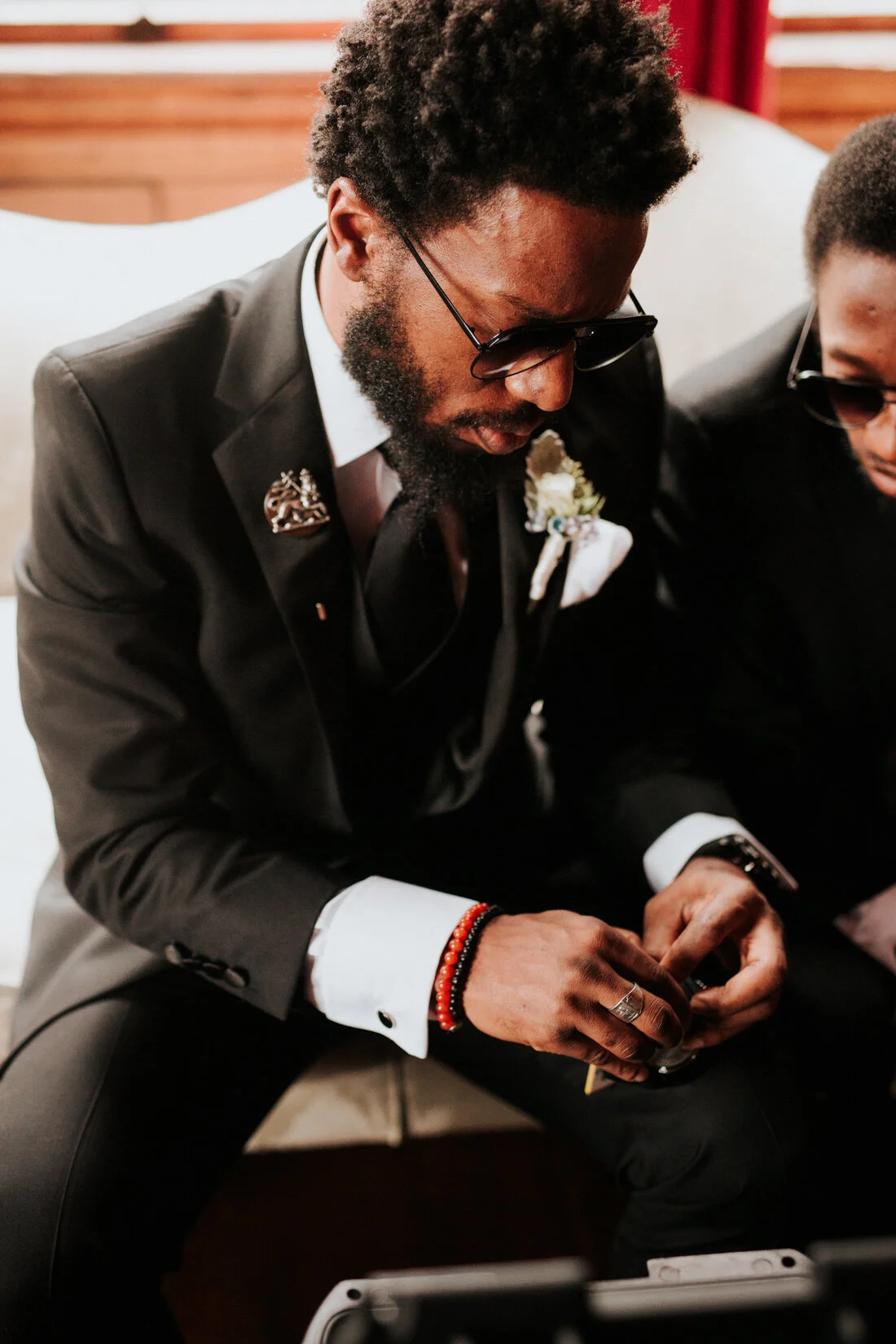 wedding fashion inspiration for people who wear suits