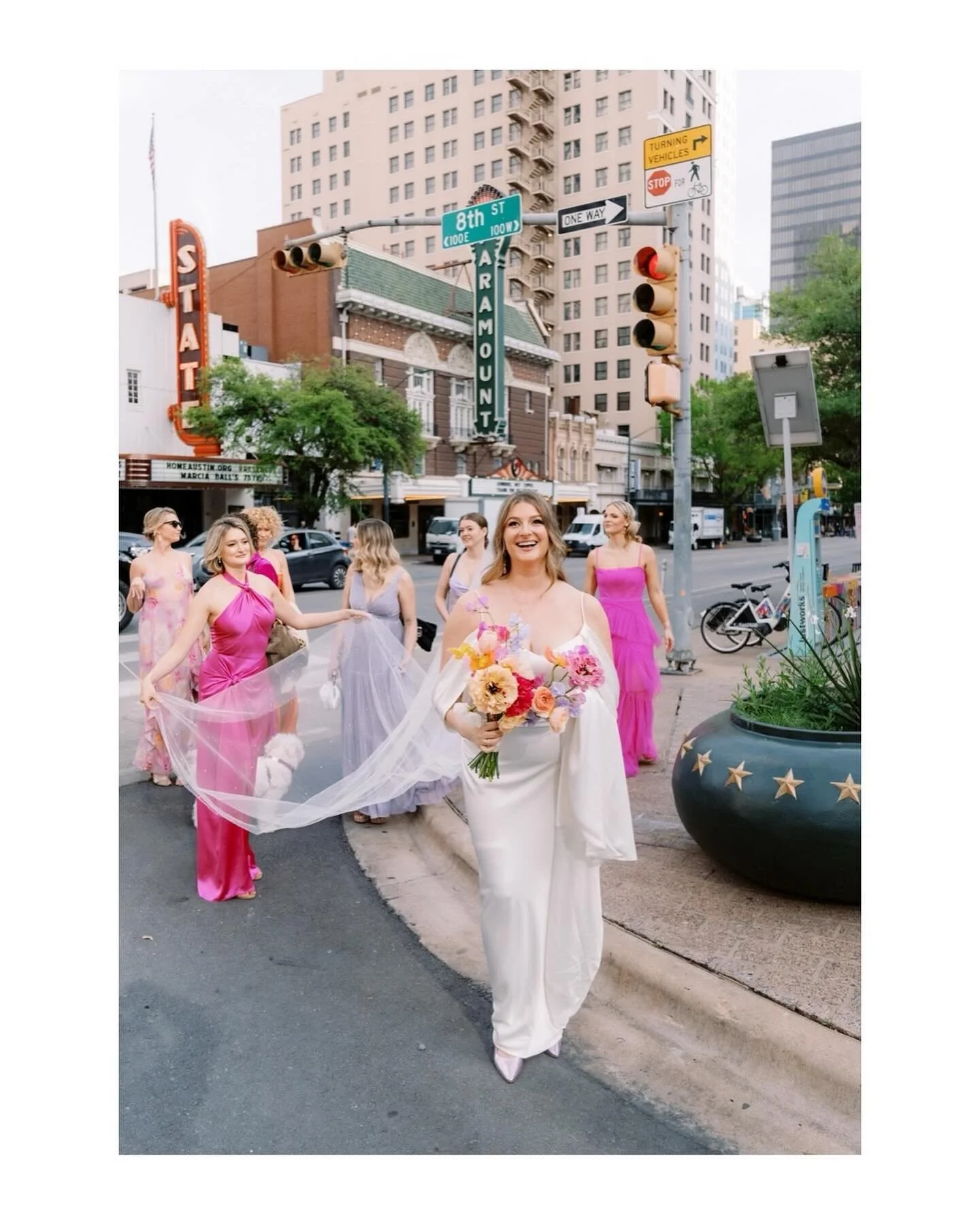 Zoe + Ryan 🪩💘Pink Disco Dream Wedding at 800 Congress 

Photography: @dianascarrunz
Planning: @eclipseeventco 
Venue: @800congress 
Catering: @chuysrestaurant 
Staff: @sweetmagnoliasocial 
DJ: @greenlinetalent 
HMUA: @lolabeautyatx 
Floral Excellen