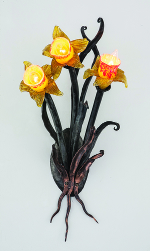 Fleury Daffodil Sconce, 2013