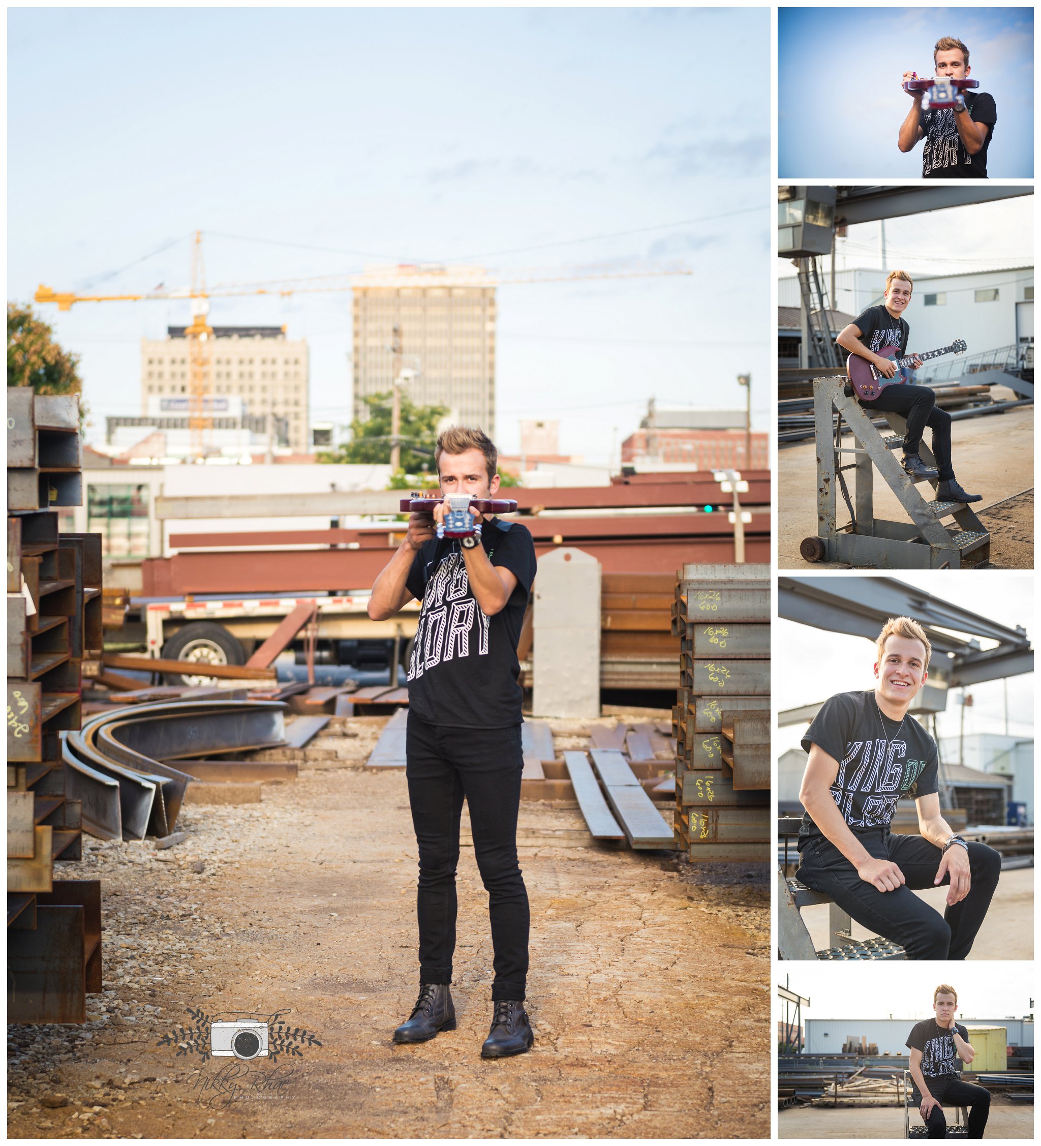Did I mention he's in a band? Company 33 - check them out on Facebook!