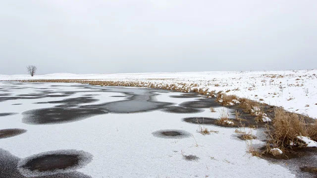 April 14, 2013: Canon 5D mark iii + Canon 17-40mm f4.0L @ f14 34 ℉, Rain, Sleet Snow