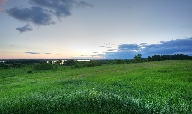 Minnesota River Sunset - Lac Qui Parle State Park, MN Canon 5D Mark iii + Canon 17-40L