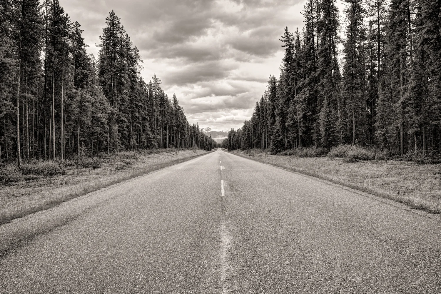 Quiet Stretch in the Canadian Rockies - Shot with a 18 Megapixel Camera and 24-105mm Lens