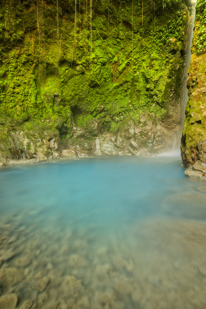 Blue Pool : Rincon de la Vieja National Park), Costa Rica 