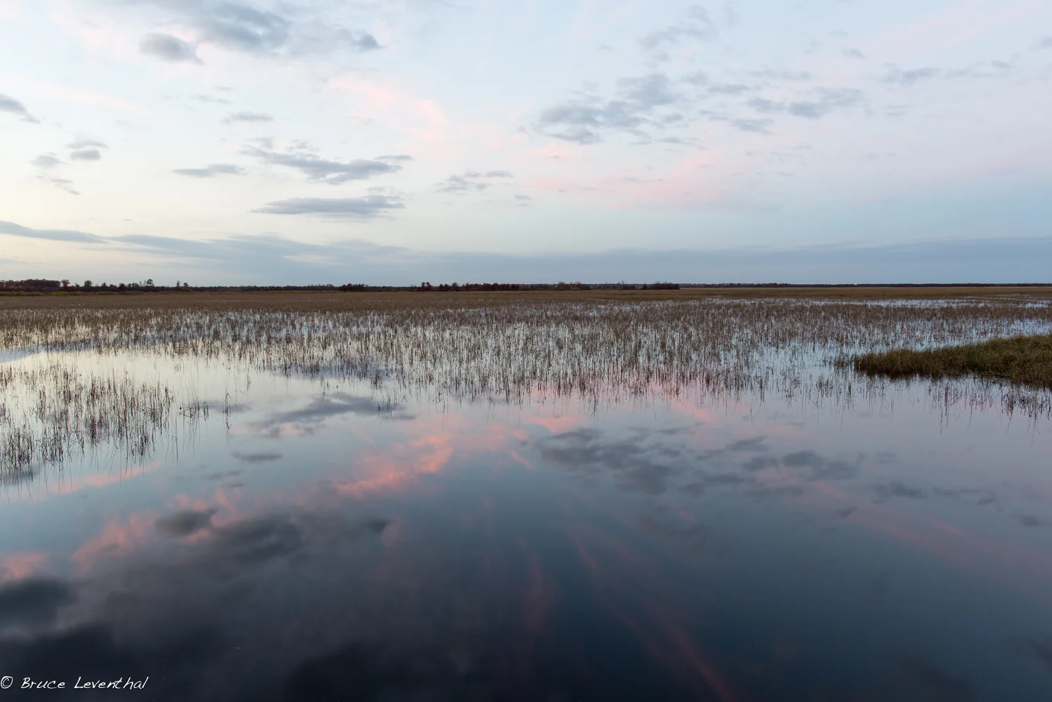 Sunset in Crex Meadows WMA, WI - Nikon D800E & Nikkor 28mm f1.8G AF-S