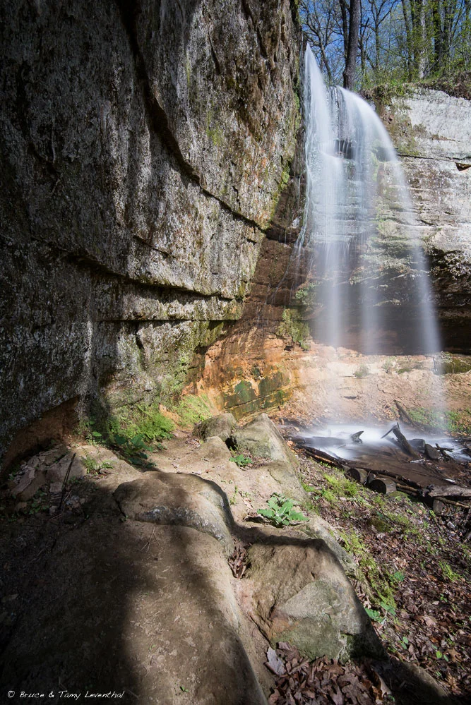 In the Shadow of Fairy Falls Nikon D810 + Nikon 16-35mm VR AFS