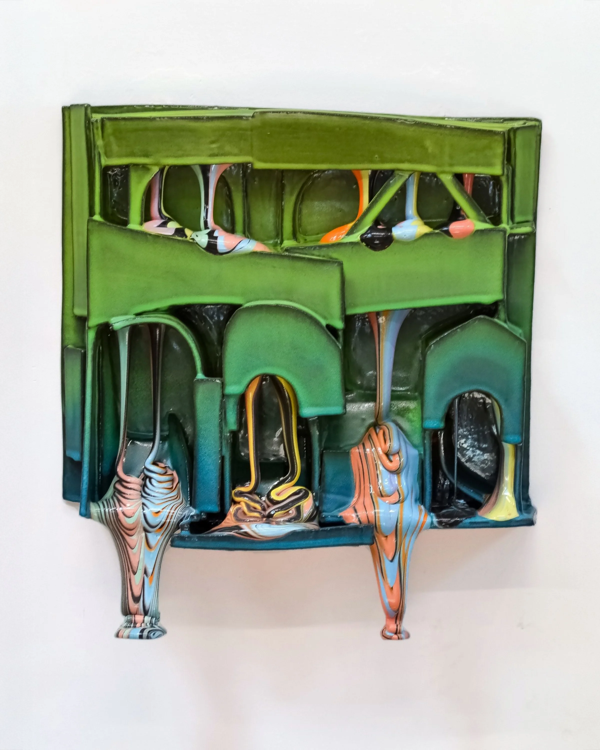 Open Wall (Green No. 1)