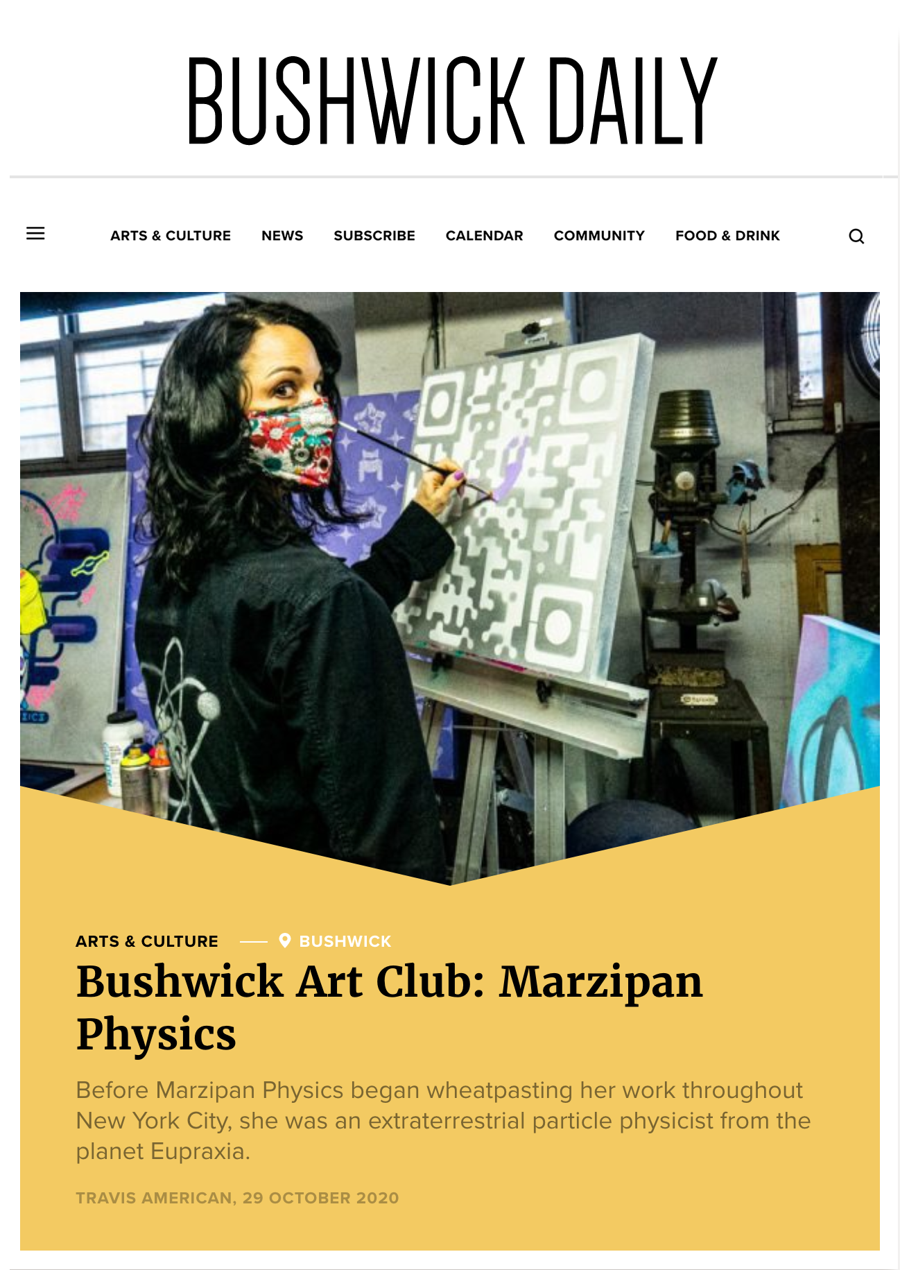 BUSHWICK DAILY, OCTOBER 2020