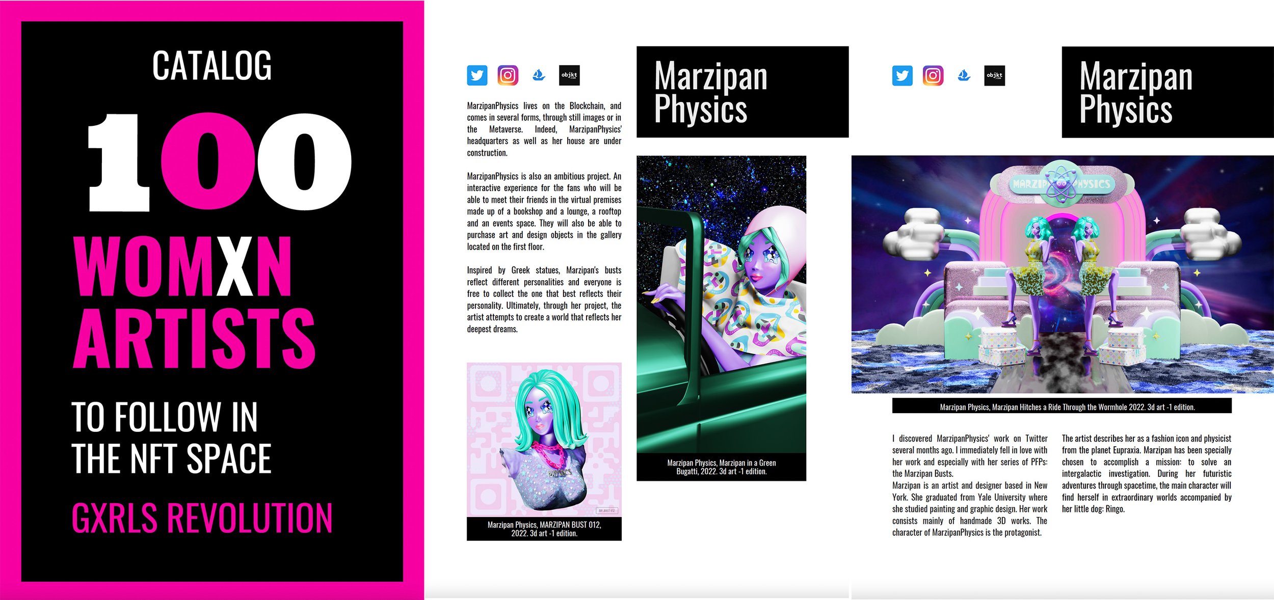 100 Womxn Artists to Follow in the NFT Space