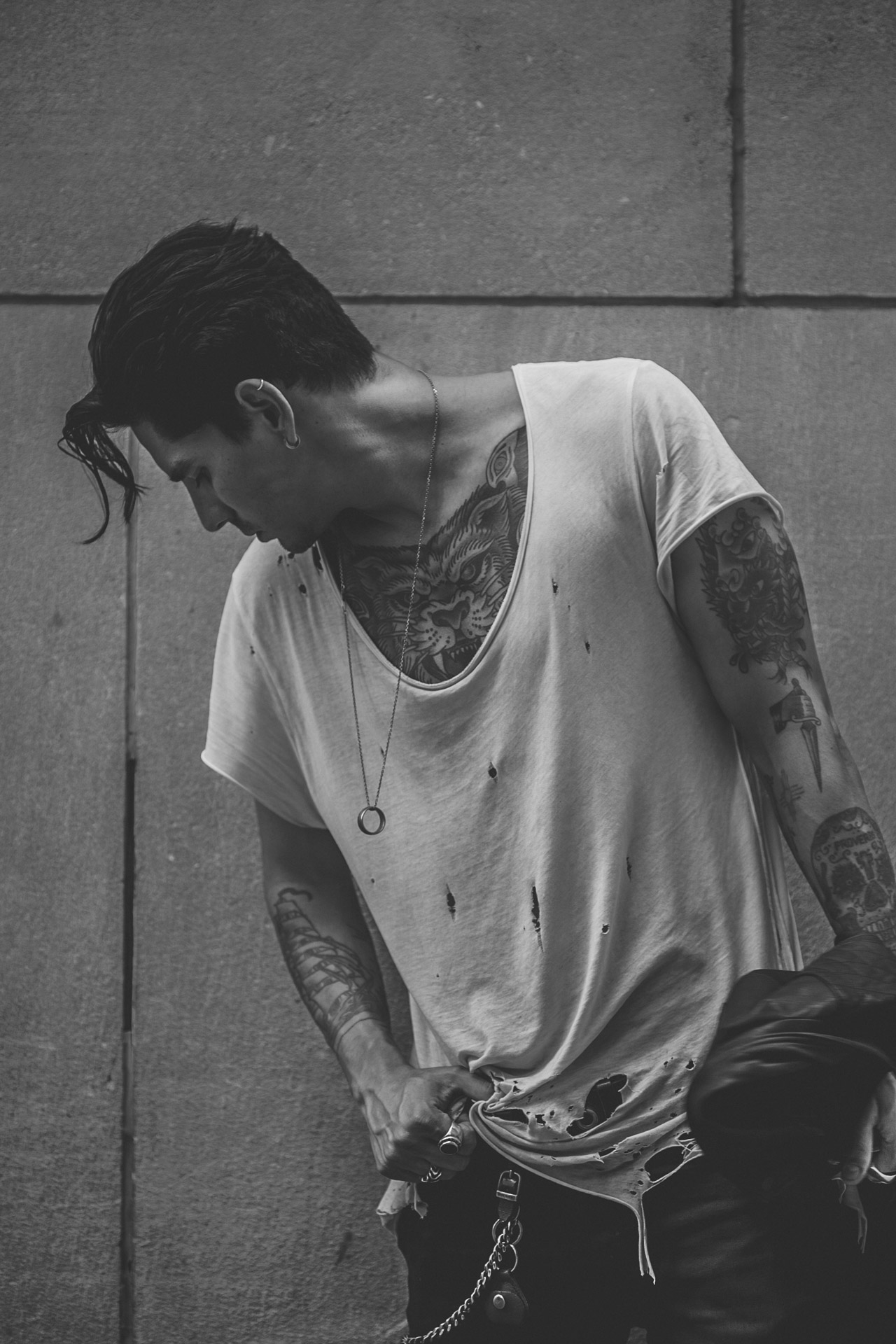 ootd - mens fashion - tattoo