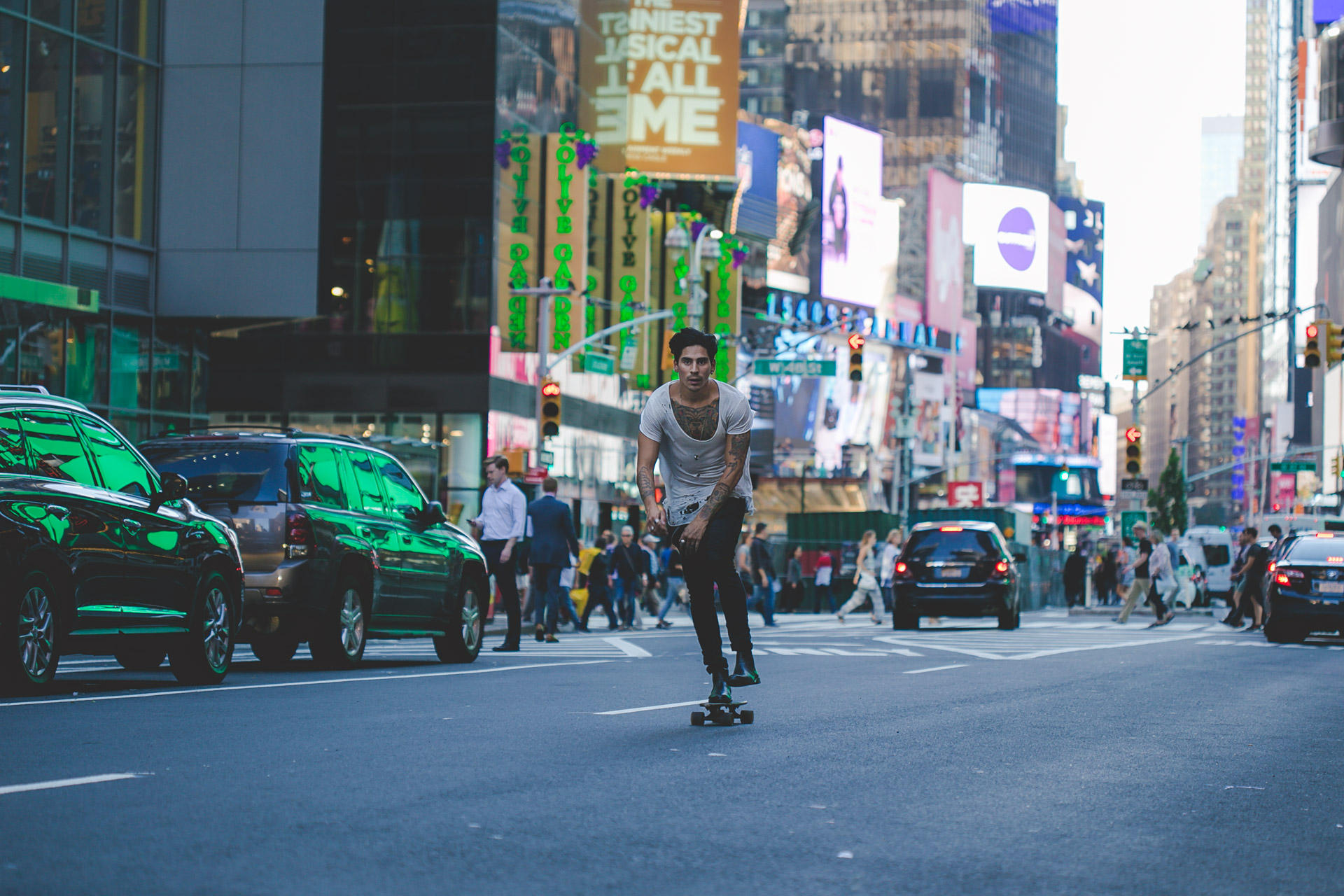 skate - tattoo - nyc