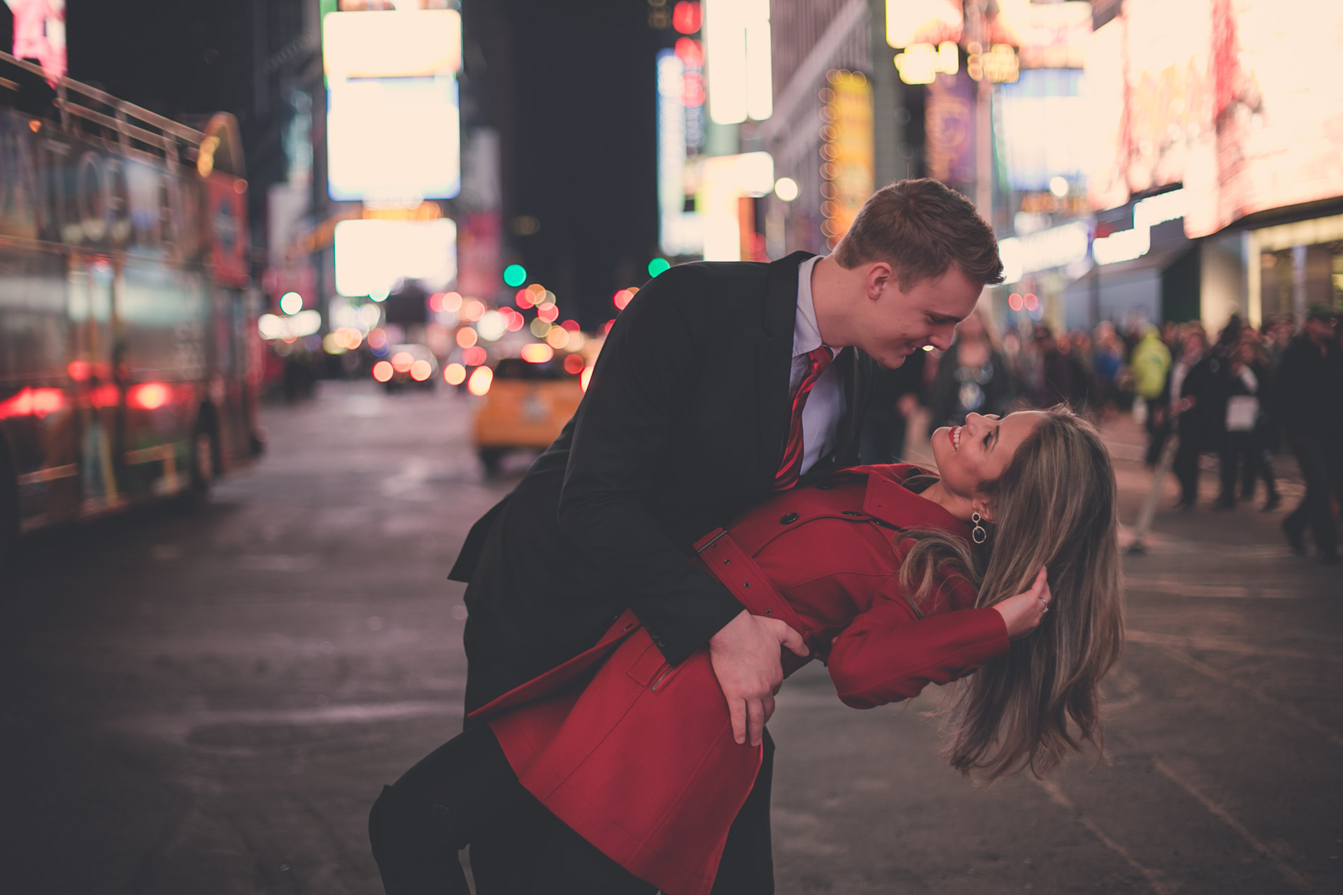 engagement session - times square
