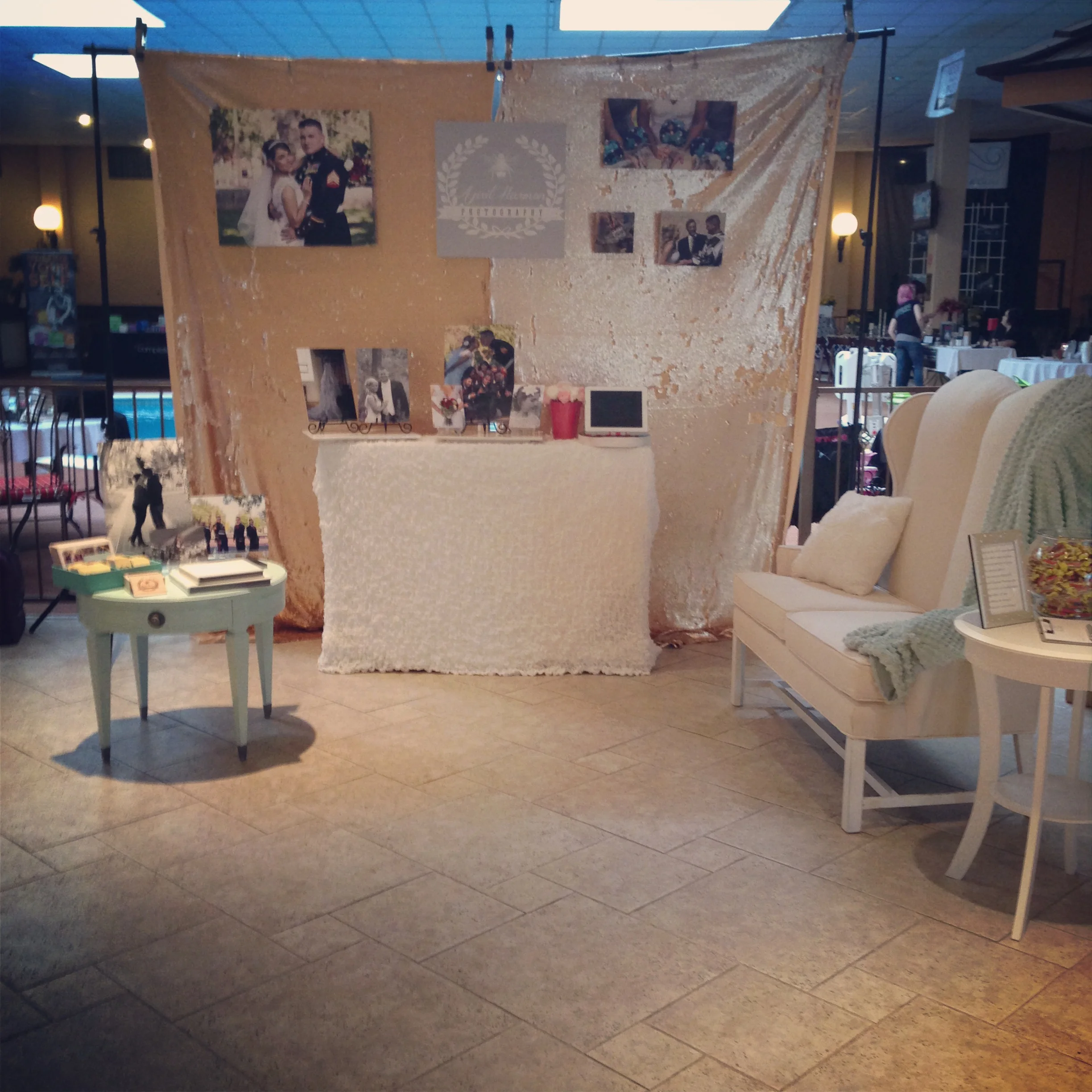 This is just an Instagram picture of my booth I had but I loved it! 