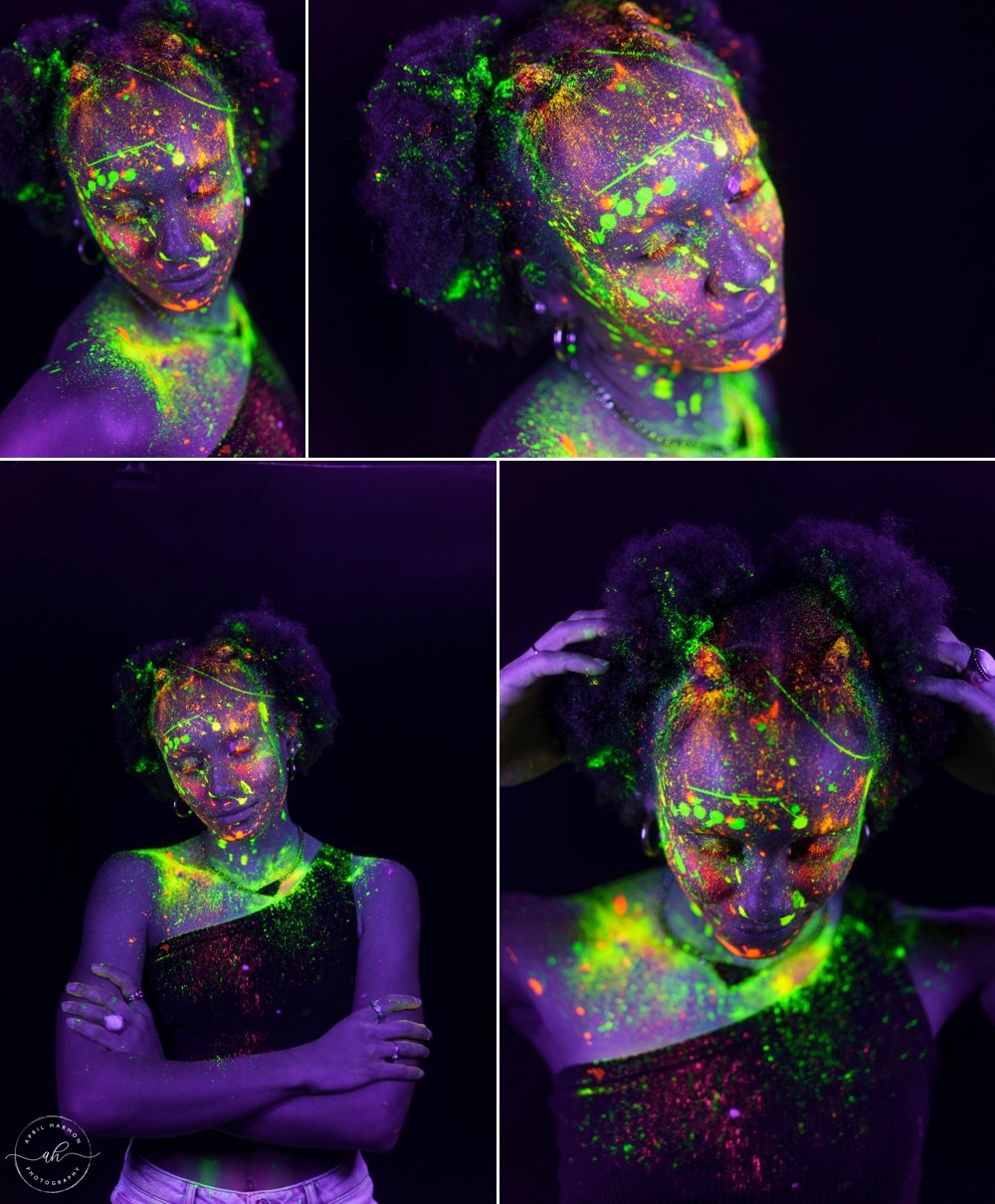 UV Glow Paint Party ֍ - Spin Art San Antonio