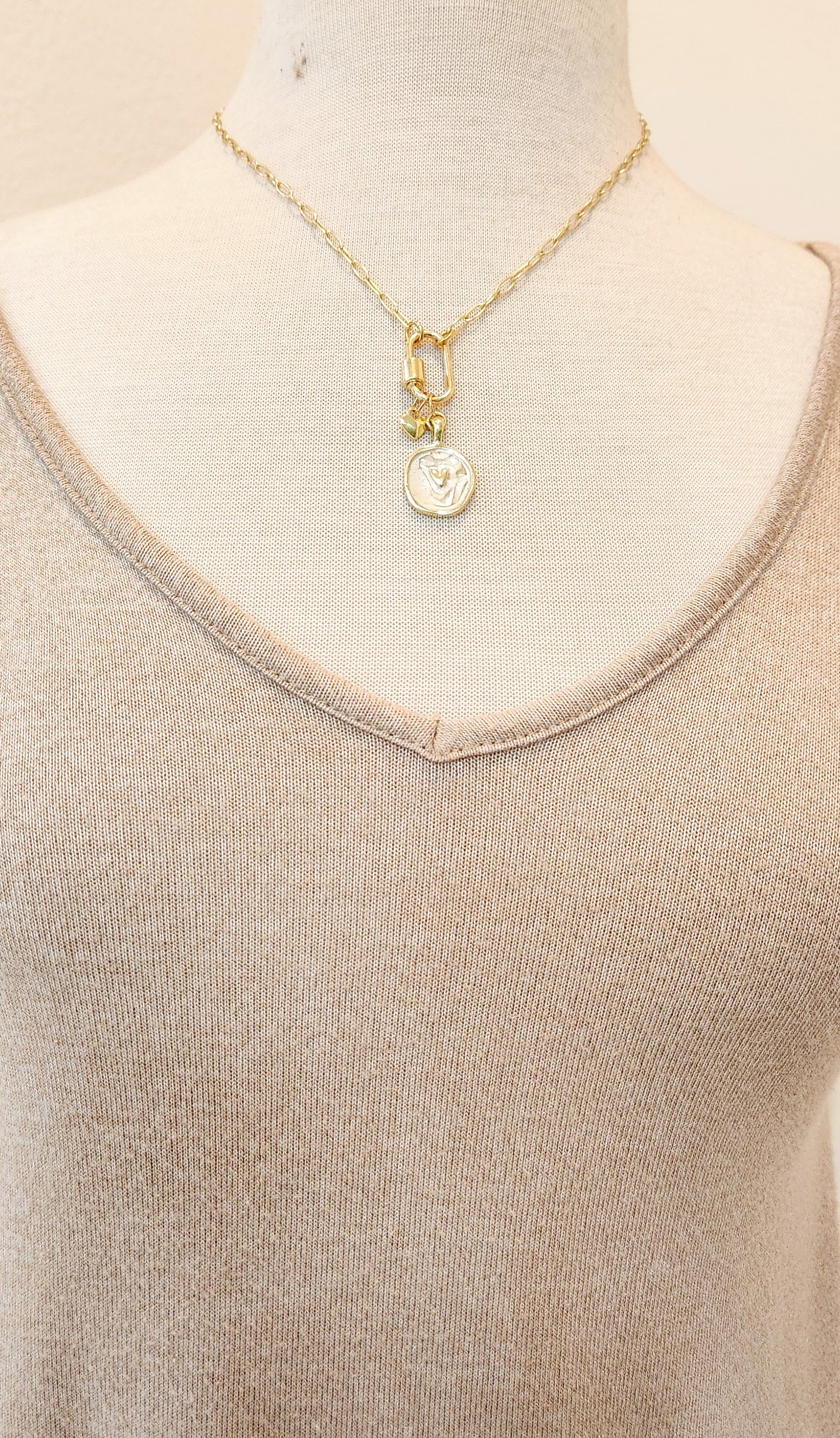 Heart Of Gold Necklace