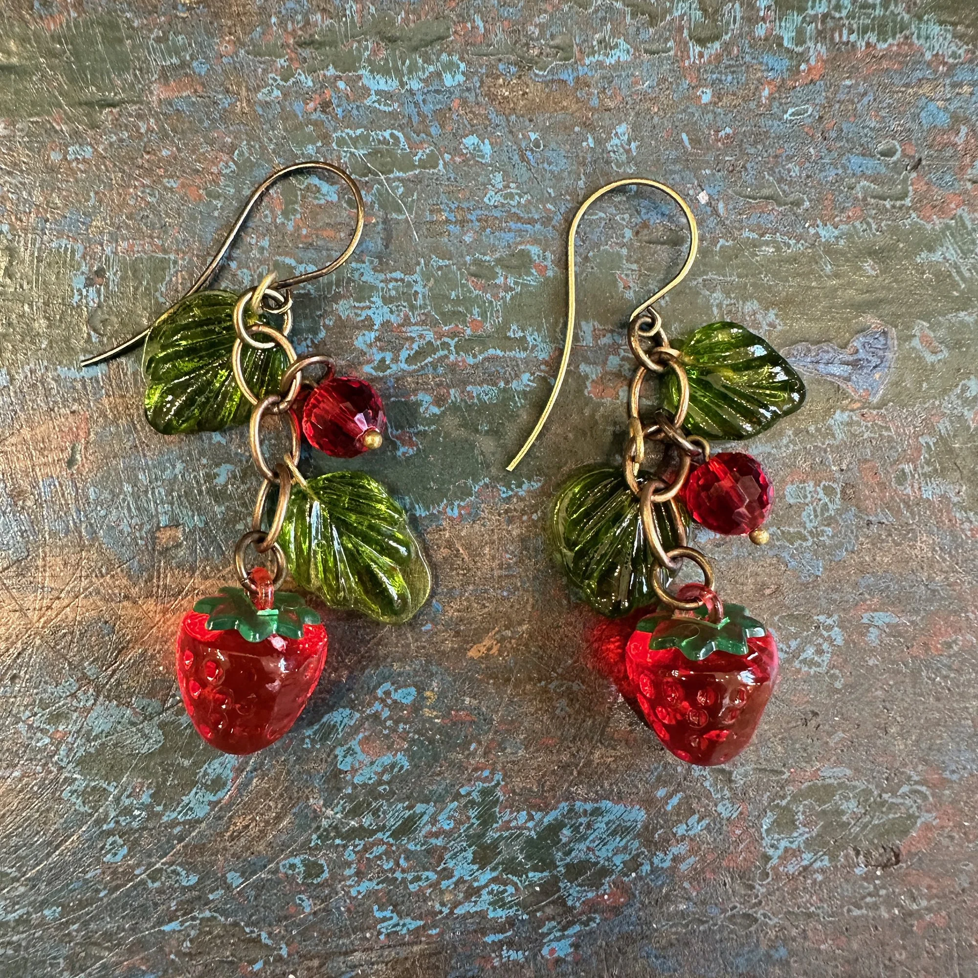 Strawberry Earrings