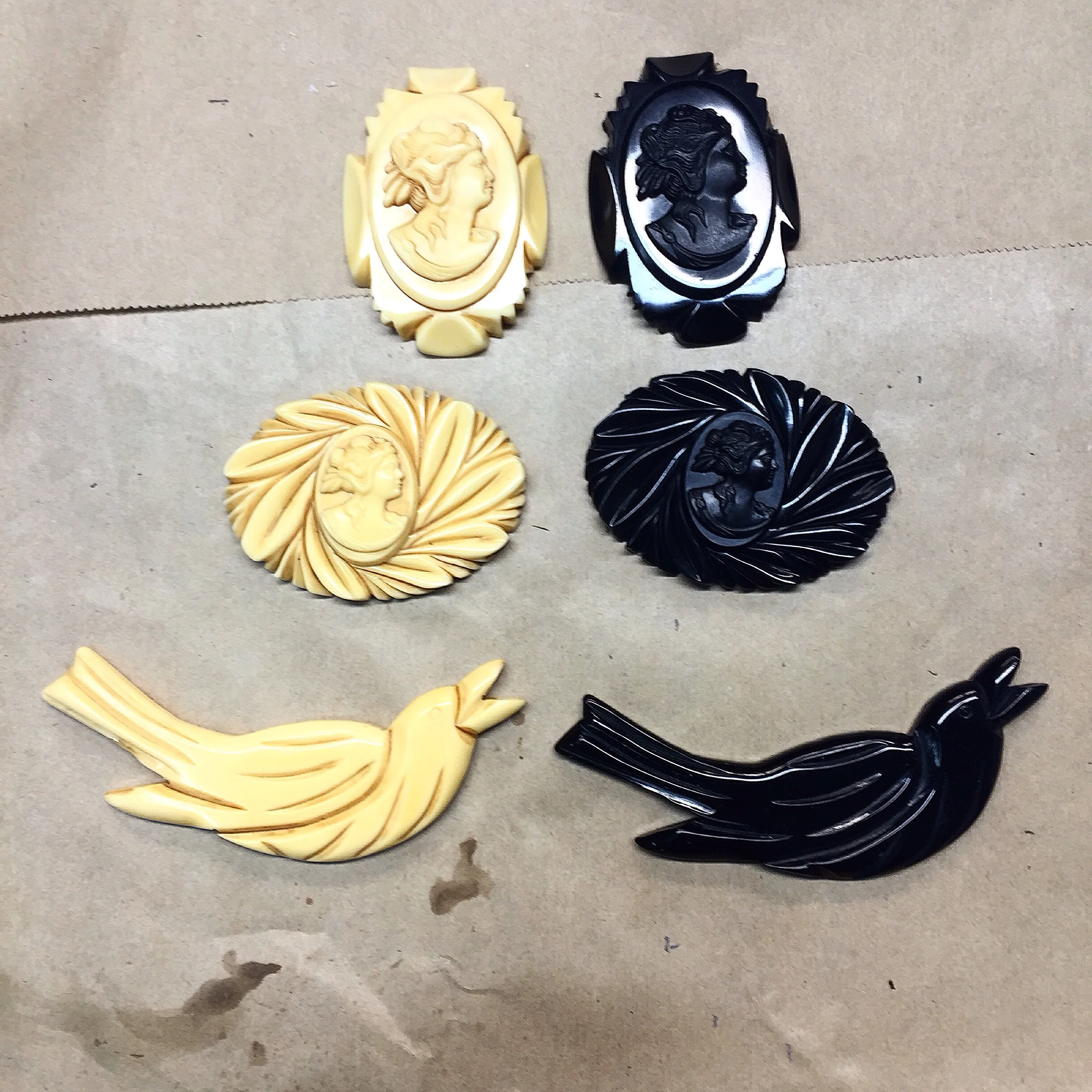 Plus casting black bird! I may do bone next! 