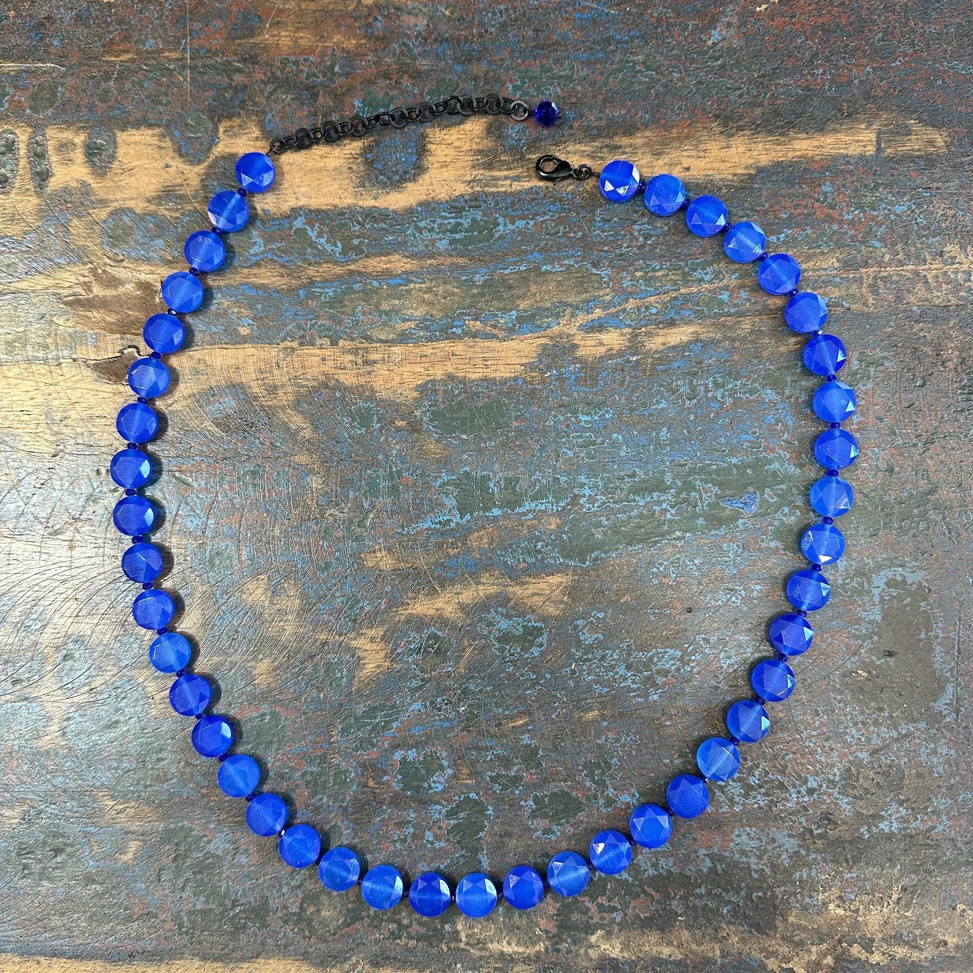 Blue Chalcedony Necklace
