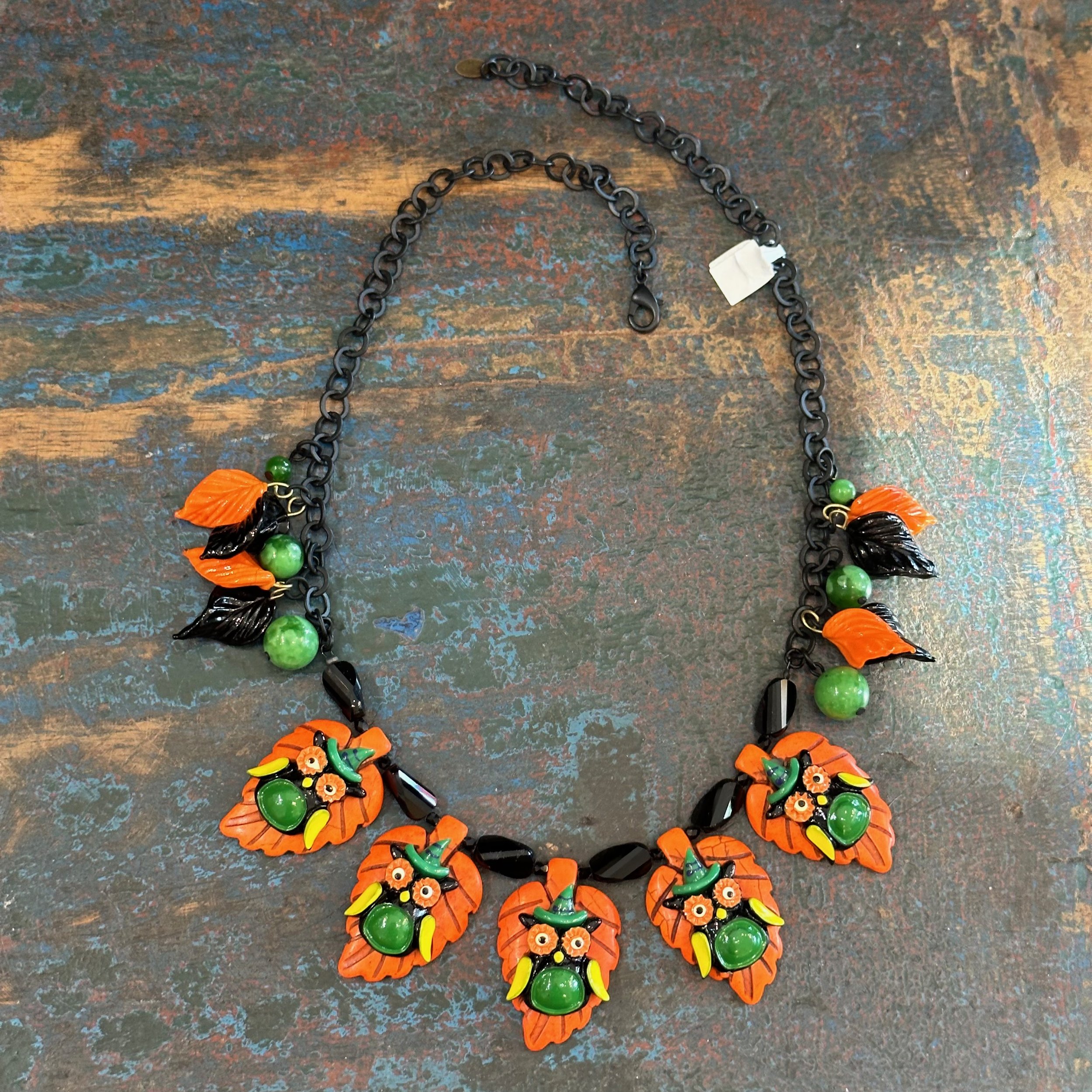 Owls on Orange