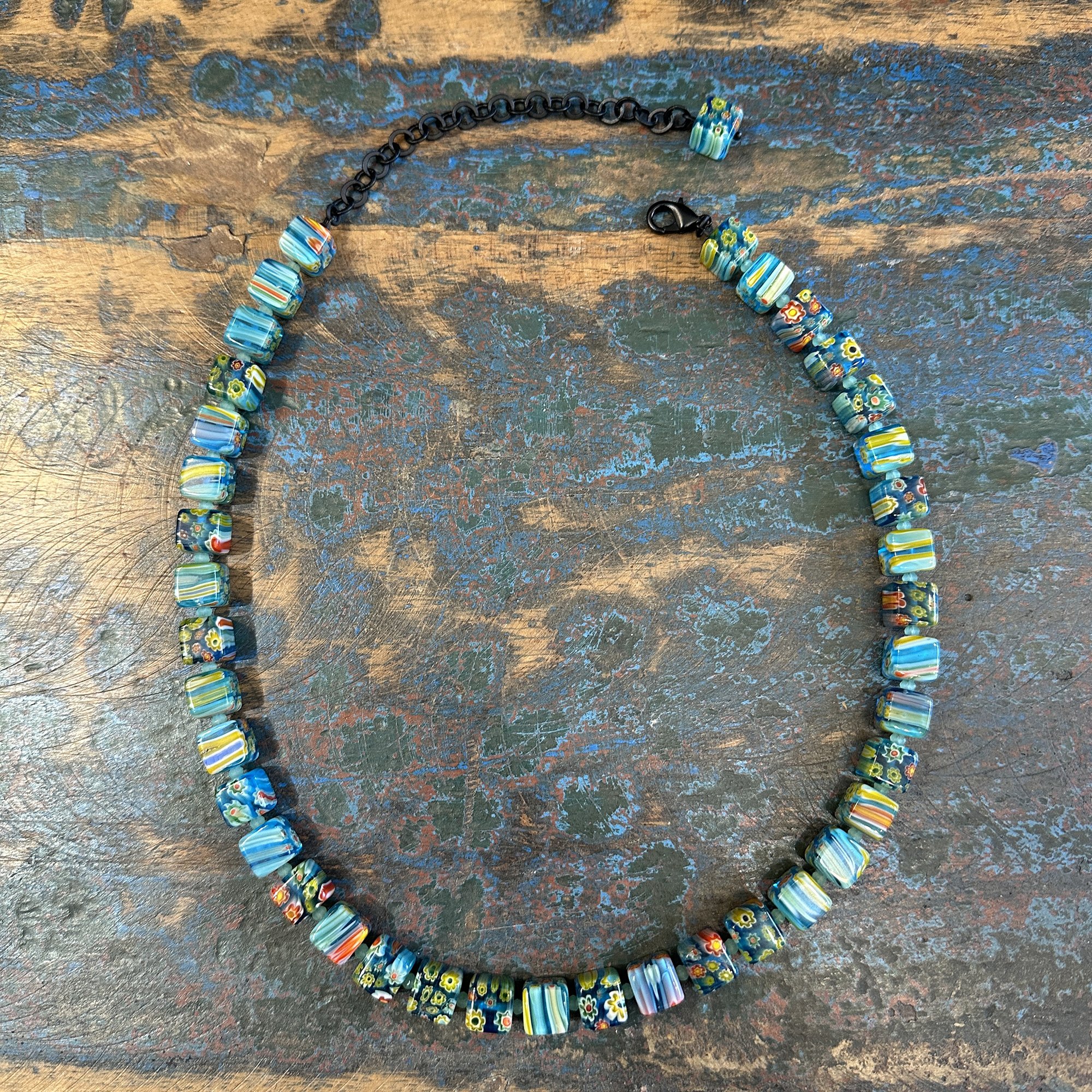 Millefiori Glass Necklace