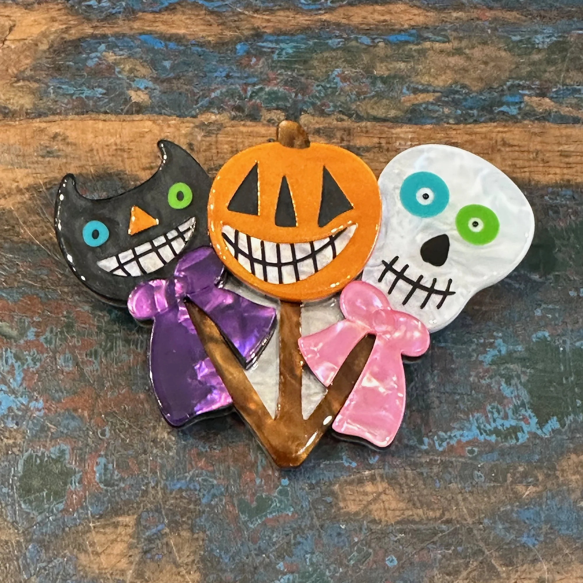 Halloween Trio Brooch
