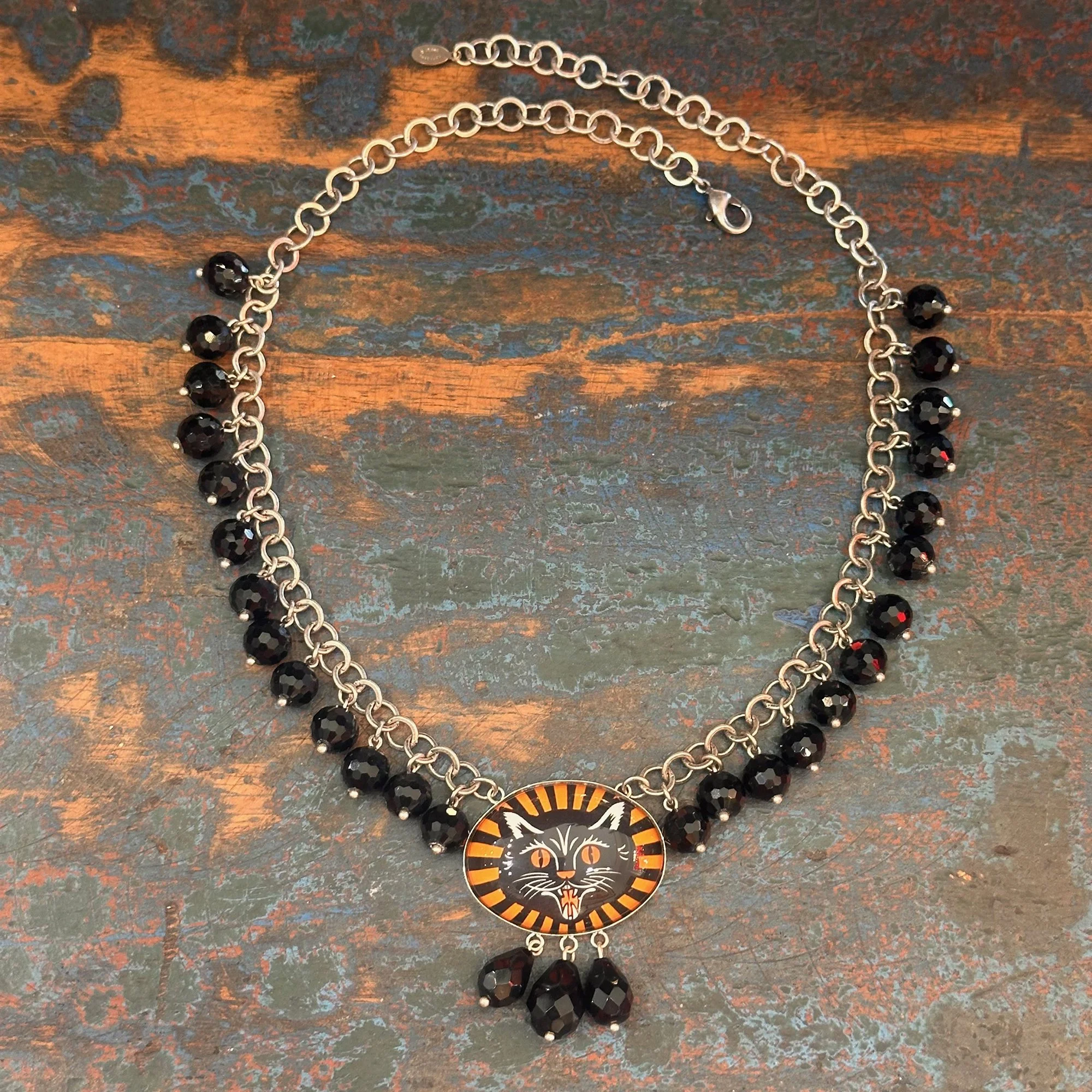Halloween Cat Necklace