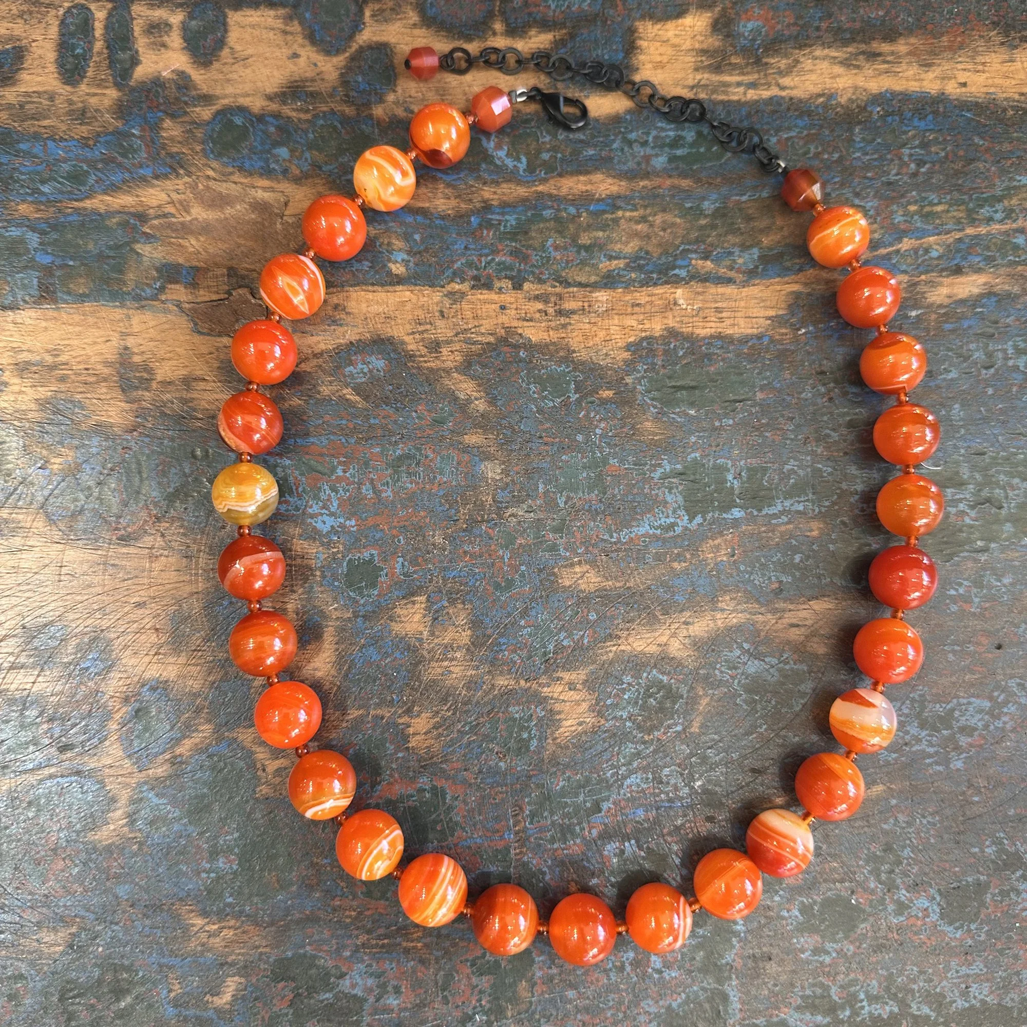 Carnelian chunky stones