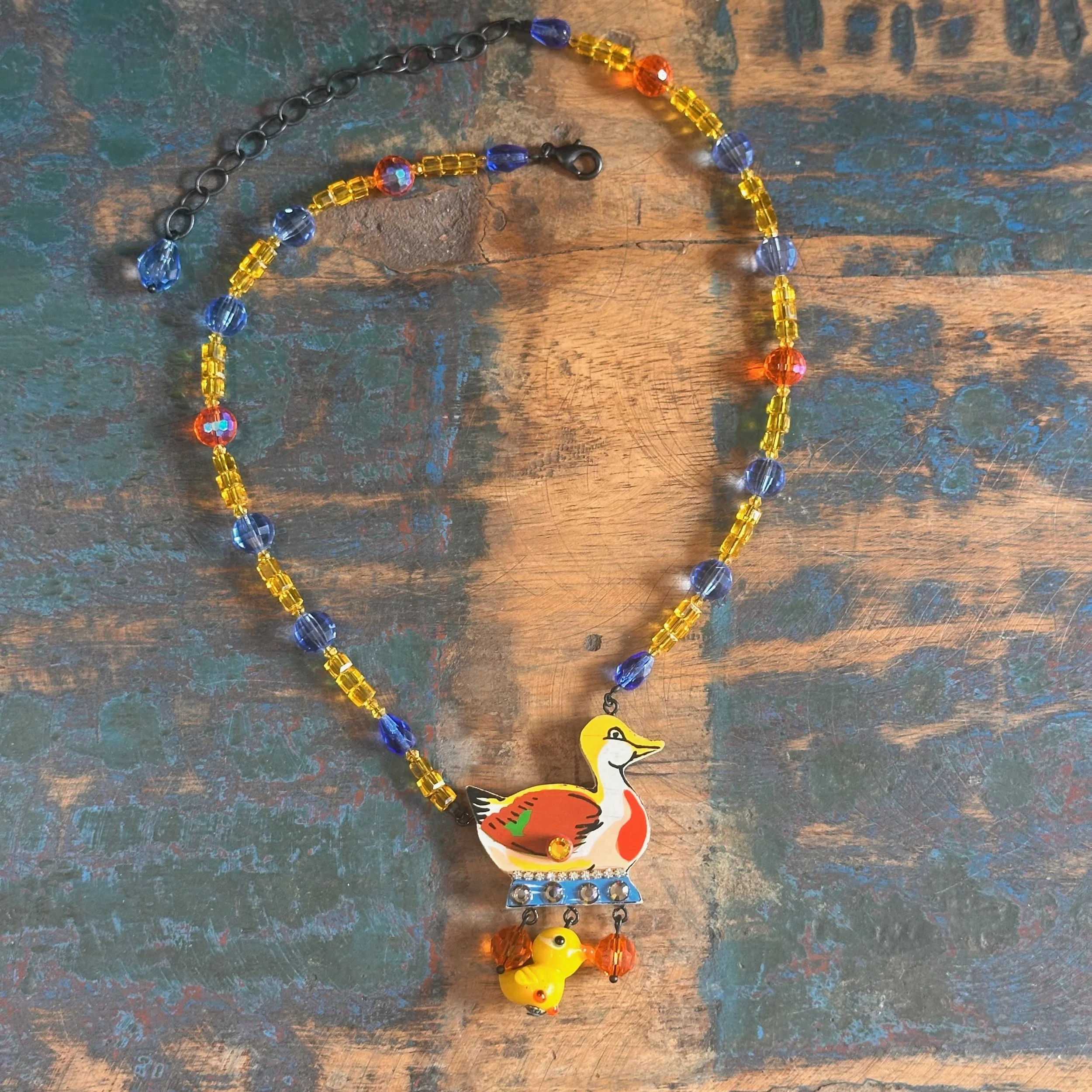 Wild Duck Puzzle Necklace