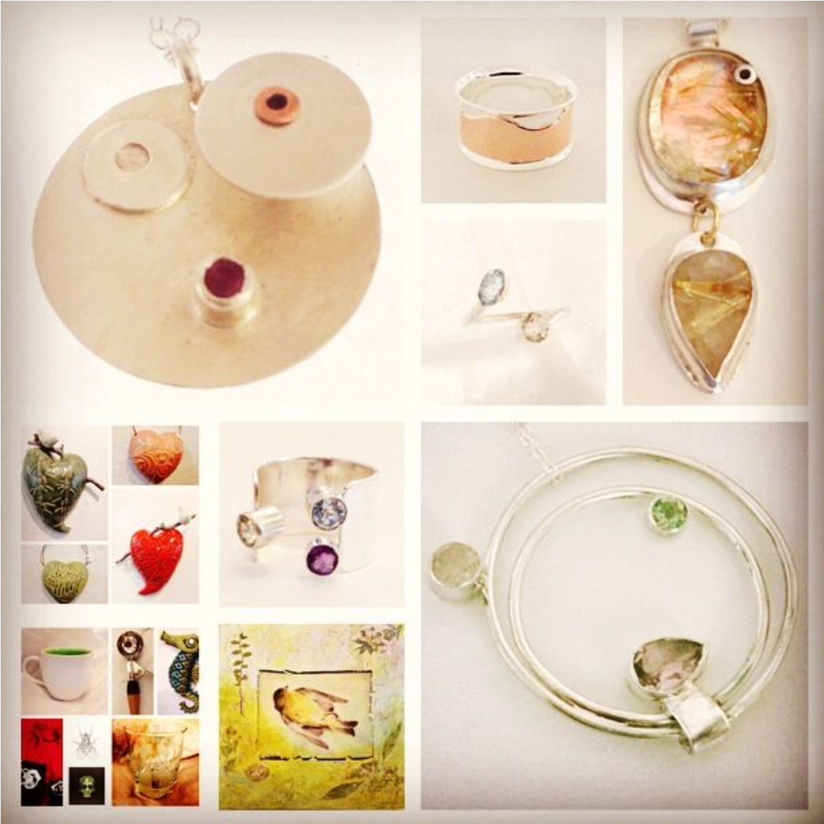Contemporary Rings by Susan Rabinovitz