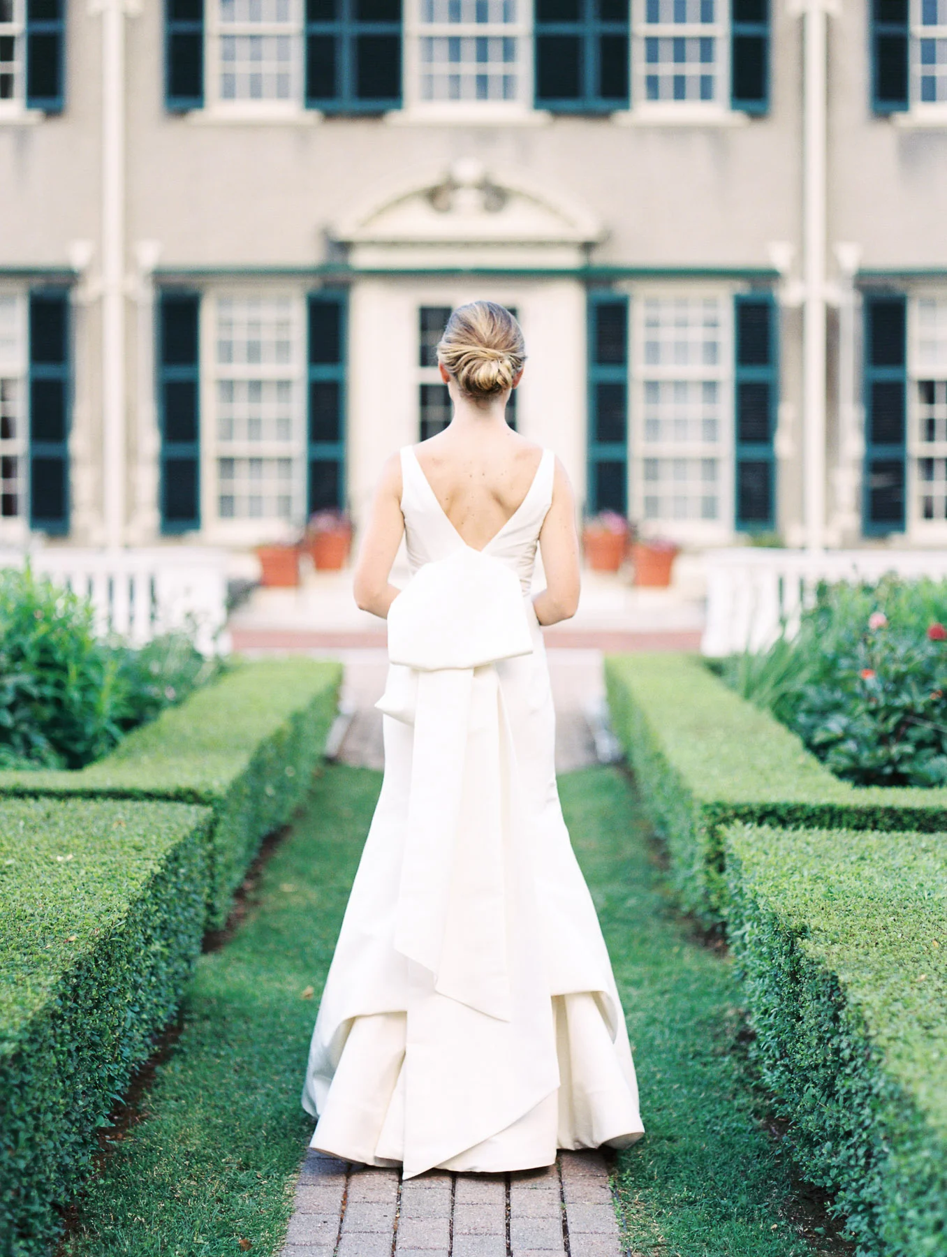 Manchester Vermont Wedding Carolina Herrera Dress