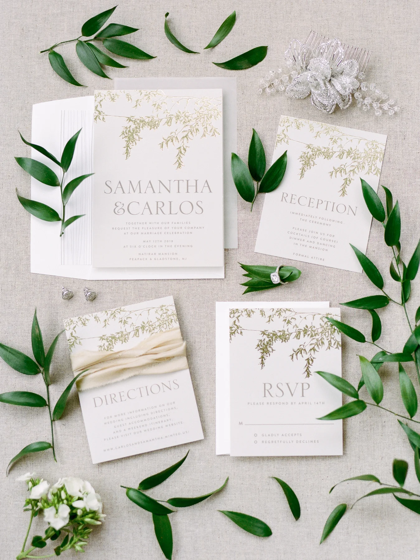 Minted Invitation Suite