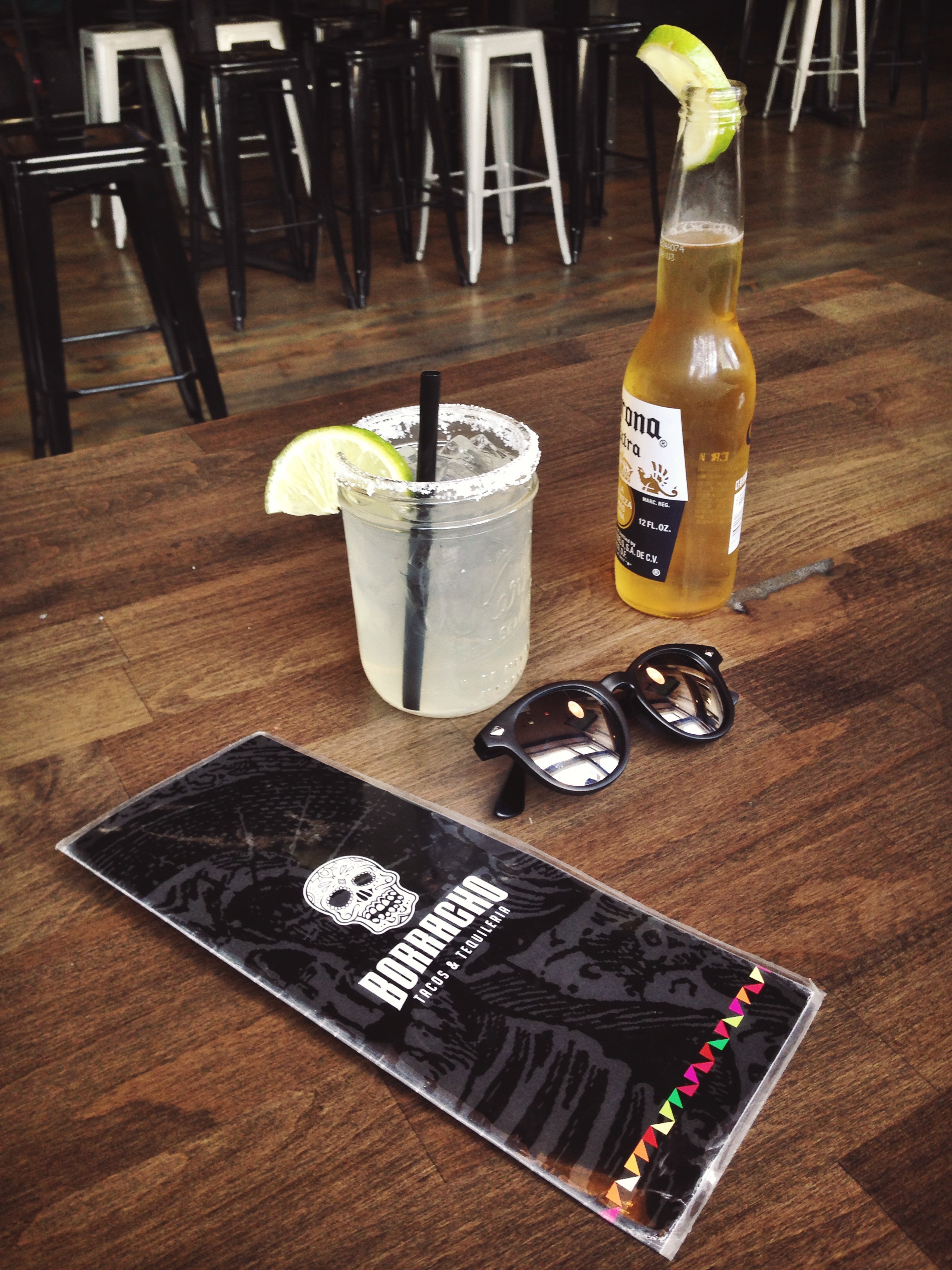 A Margarita from Borracho's Spokane with Courtney.