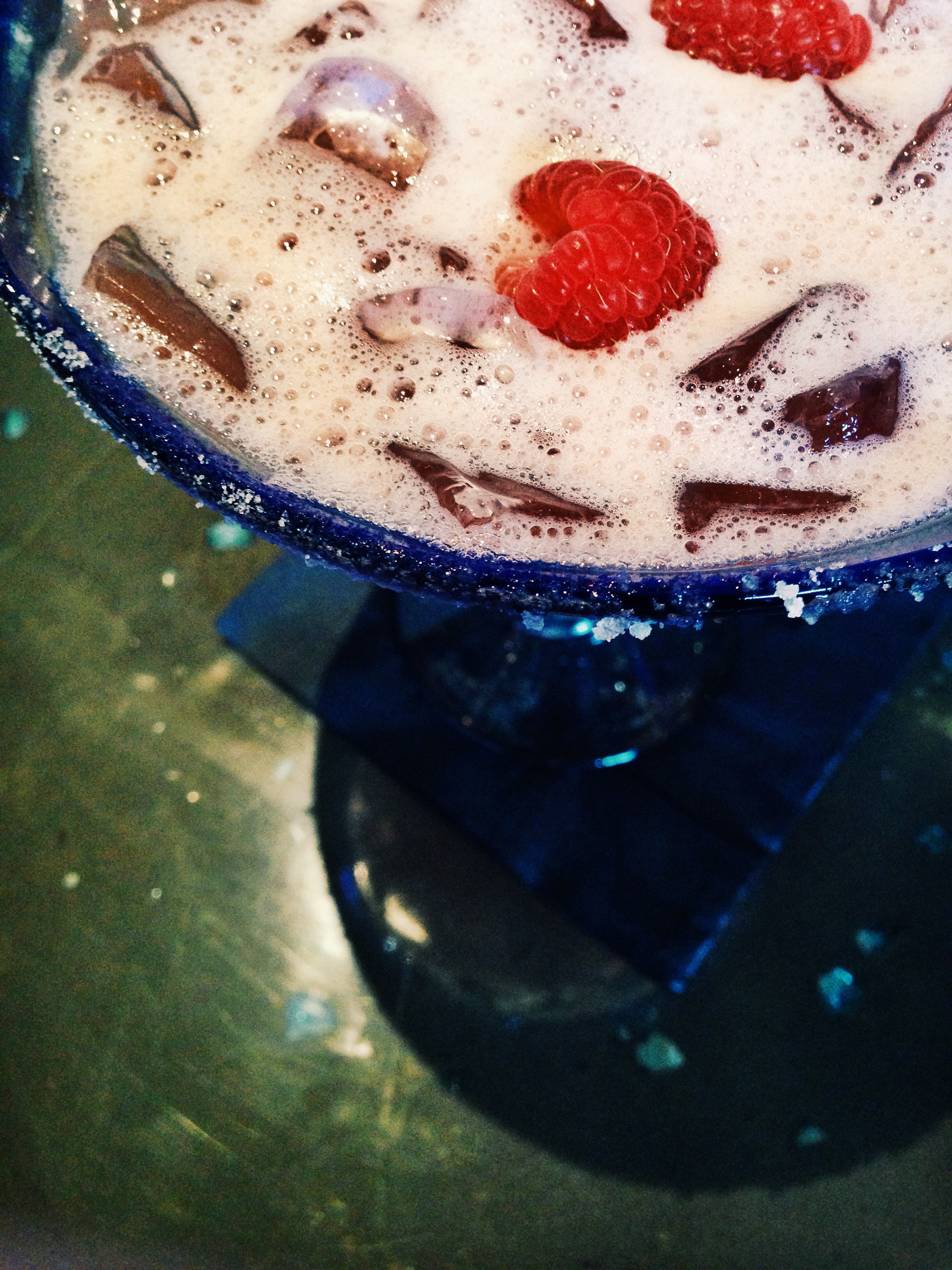 A Raspberry Margarita from Blue Agave in Gig Harbor.