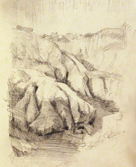 Badlands Sketch