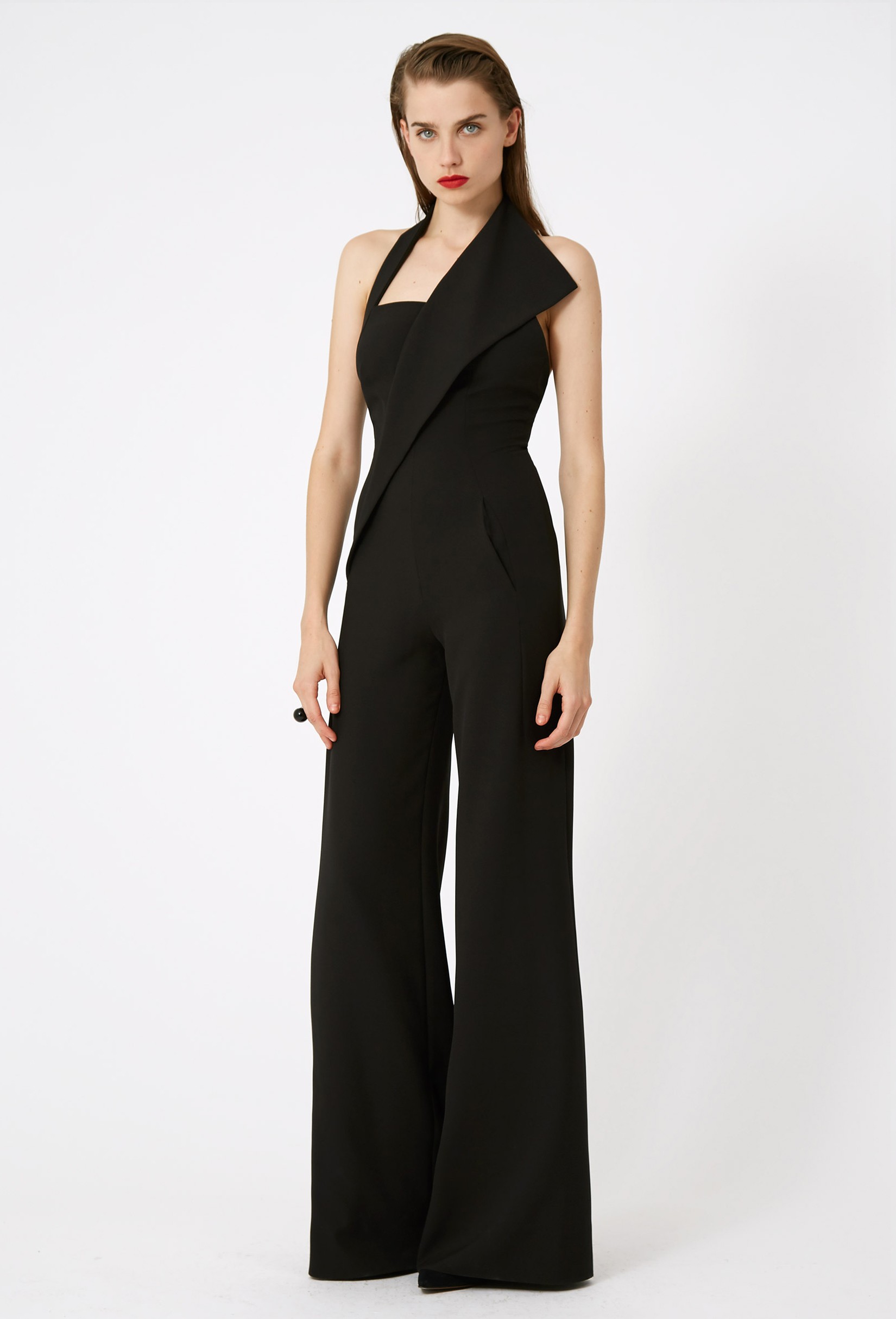 Heather Halter Neck Jumpsuit