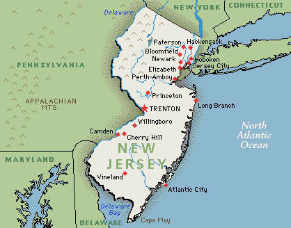 6. New Jersey