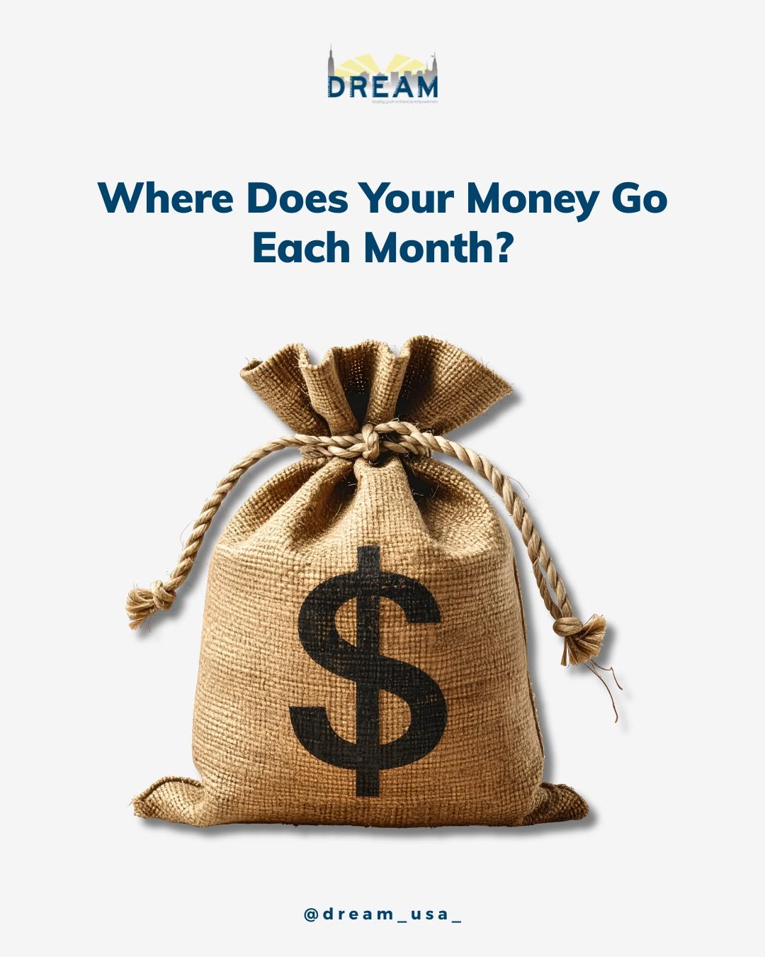 Do you really know where your money goes each month?

Tracking every expense big or small reveals hidden leaks in your budget and shows you exactly where your money is going. Awareness is the first step to smarter spending, better saving, and buildin